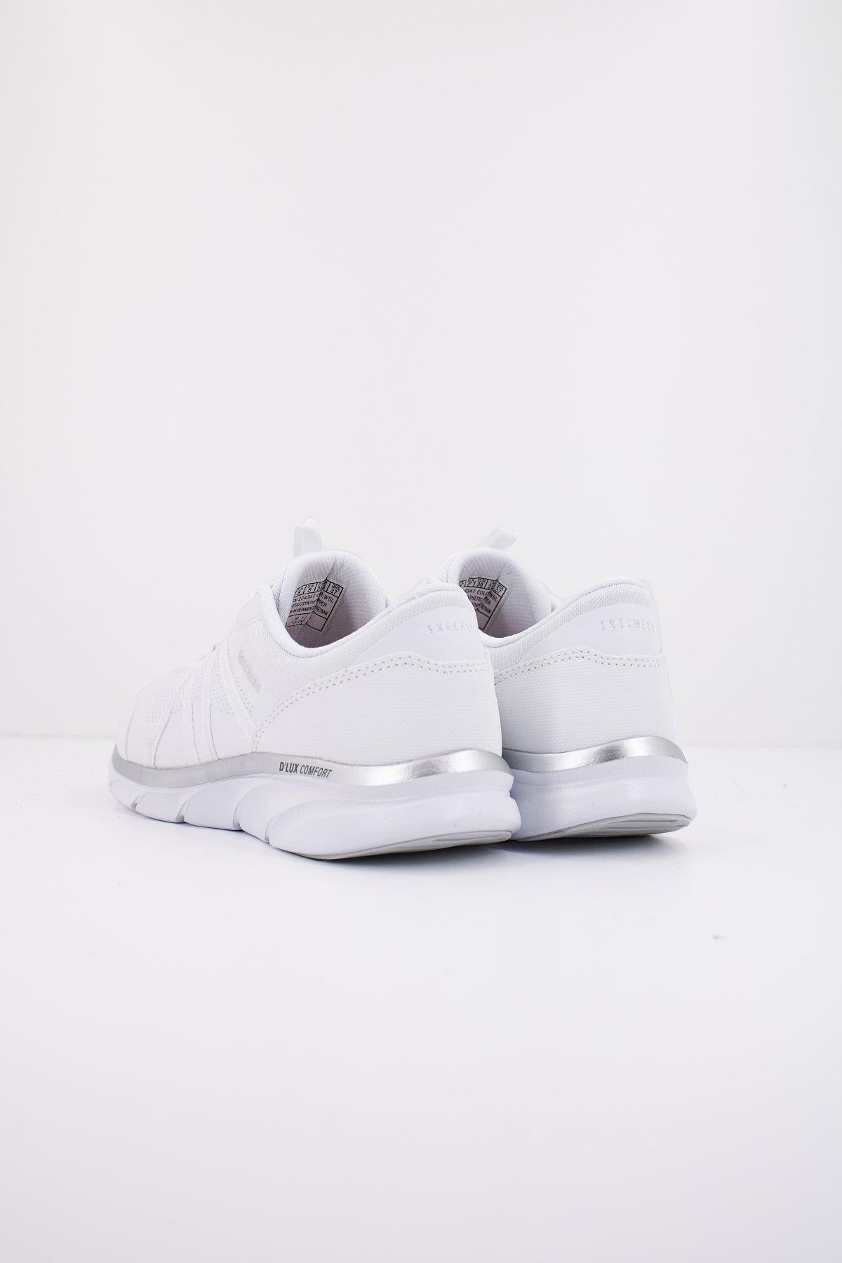 SKECHERS D'LUX COMFORT en color BLANCO (3)
