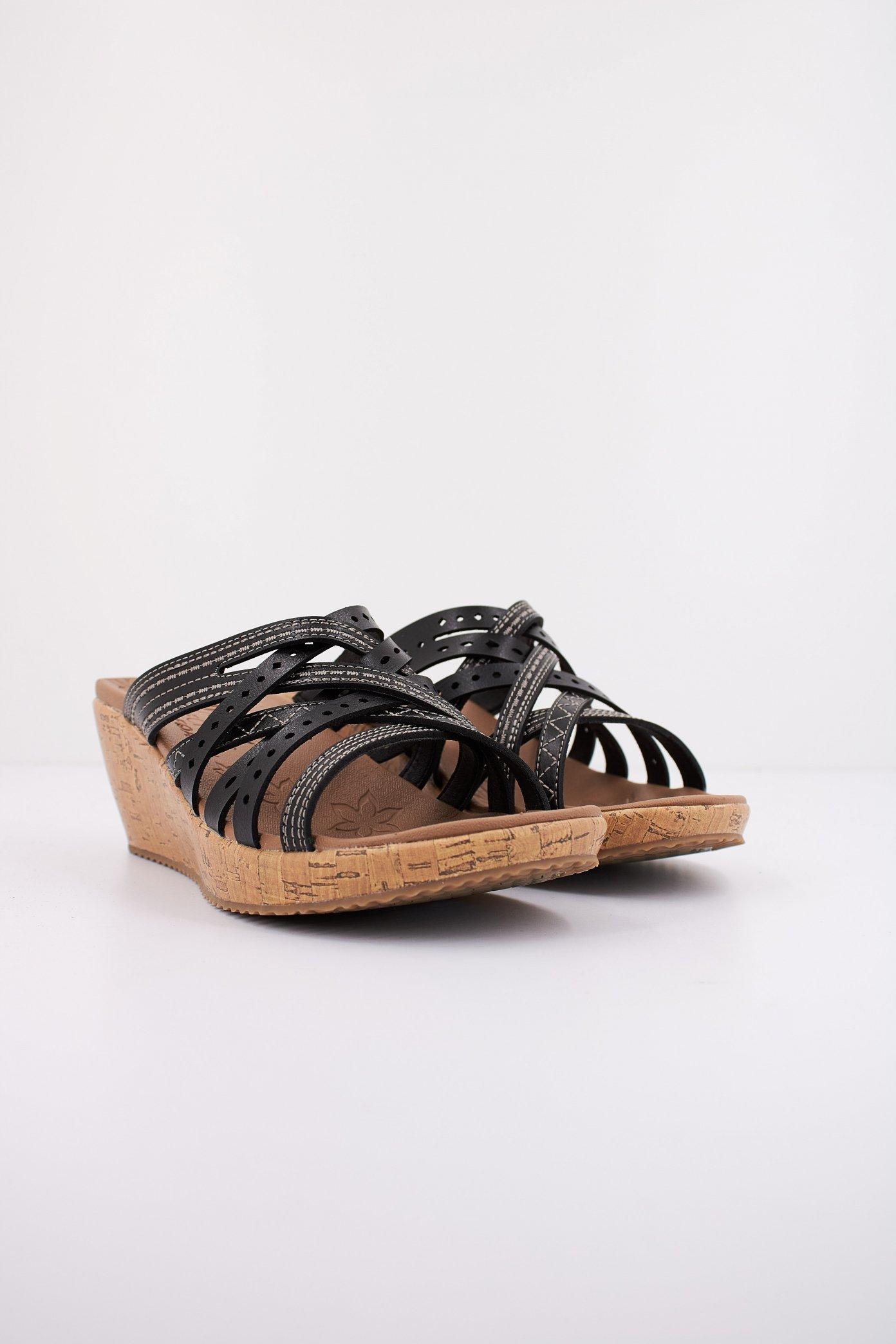 SKECHERS BEVERLEE - HOT SPRING en color NEGRO (2)