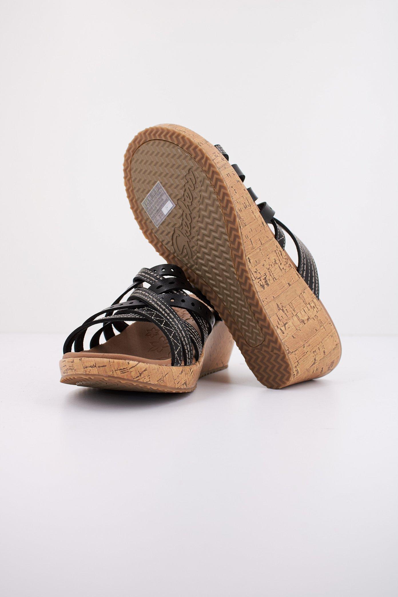 SKECHERS BEVERLEE - HOT SPRING en color NEGRO (4)