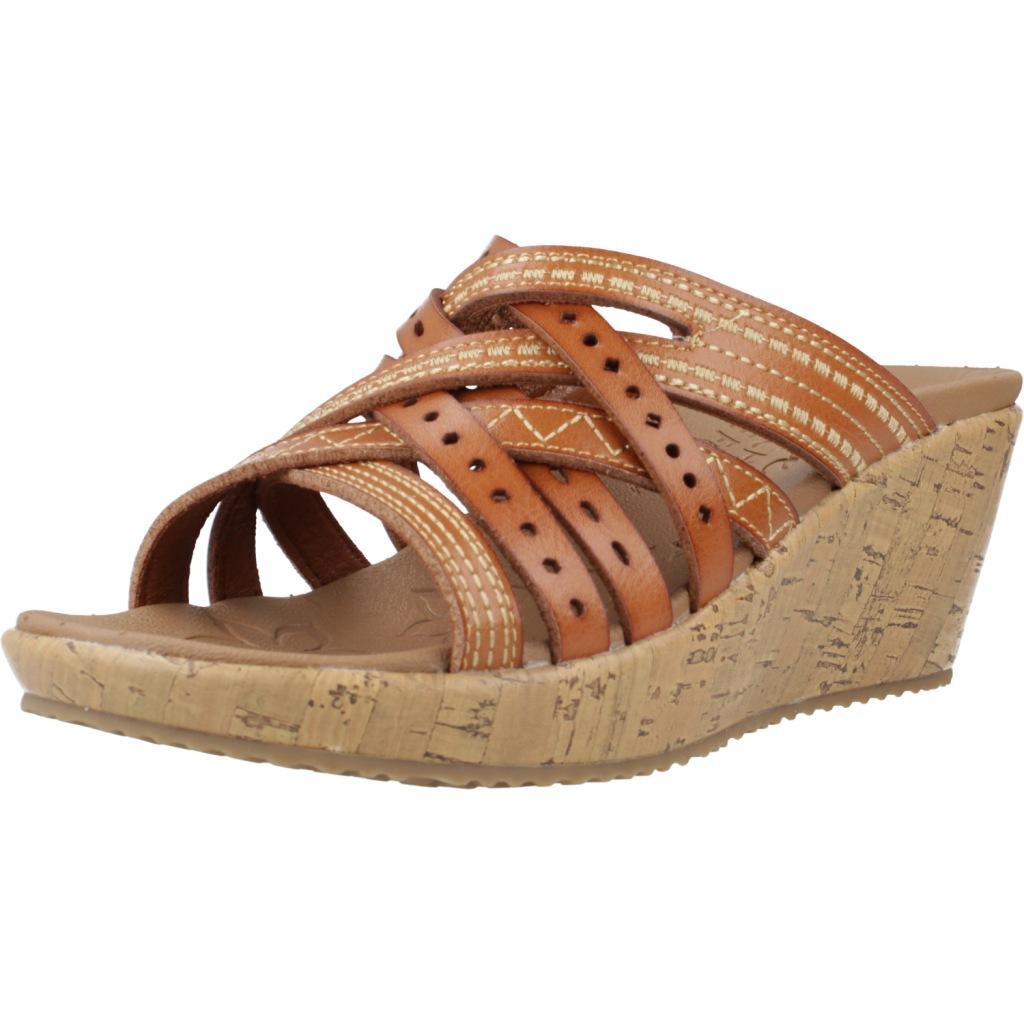 SKECHERS BEVERLEE - HOT SPRING en color MARRON (1)