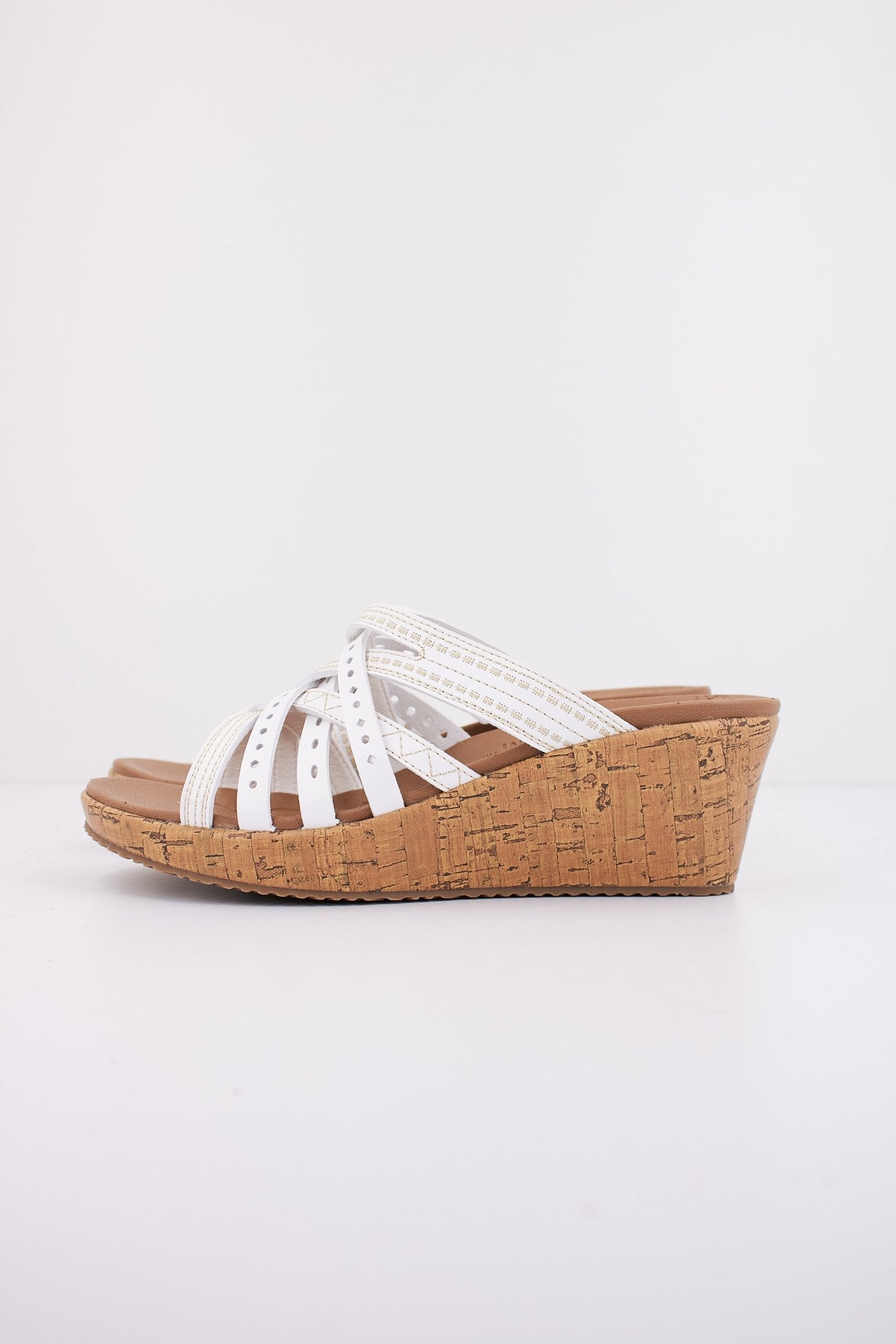 SKECHERS BEVERLEE - HOT SPRING en color BLANCO (1)