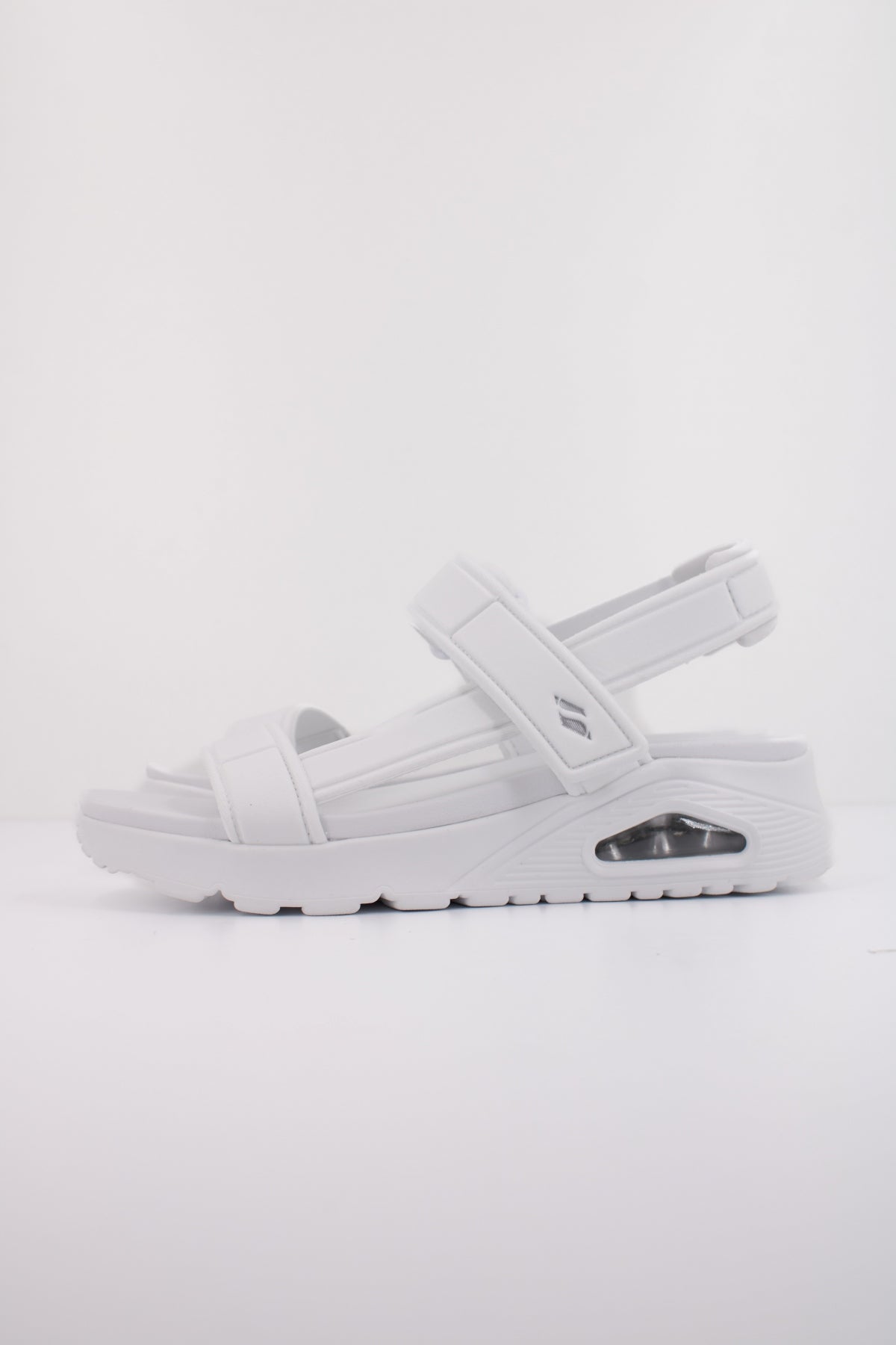SKECHERS UNO SANDAL SUMMER STAND en color BLANCO (1)