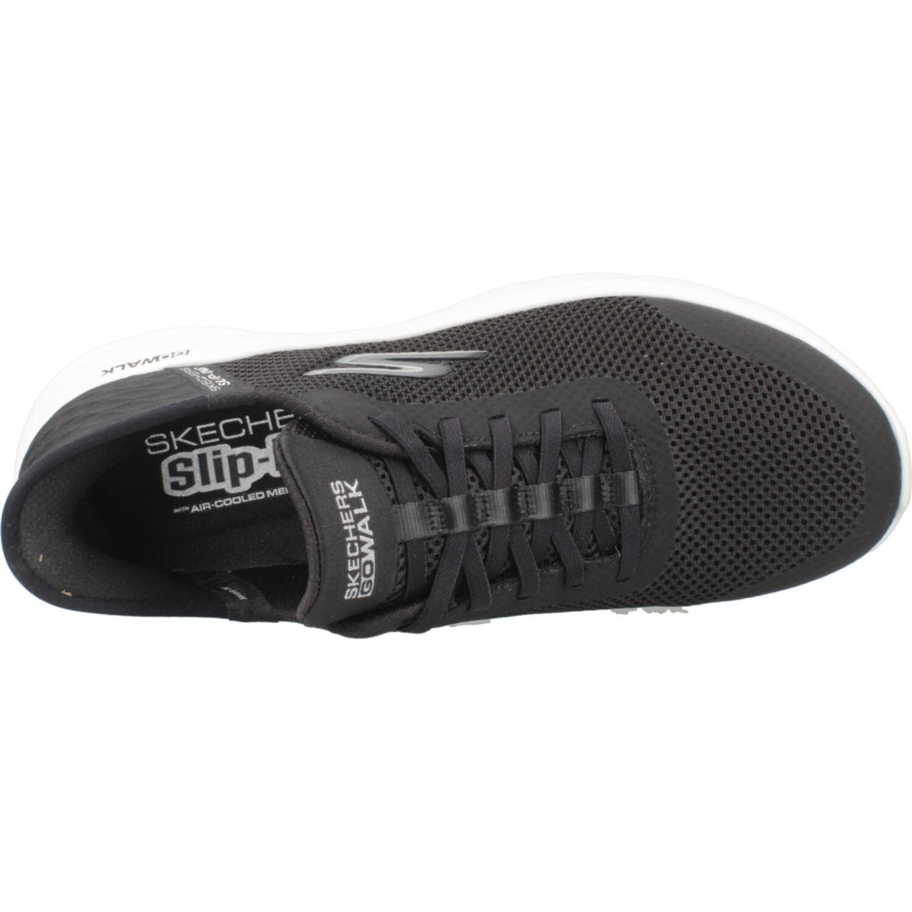 SKECHERS GO WALK FLEX GRAND ENTRY en color NEGRO (7)