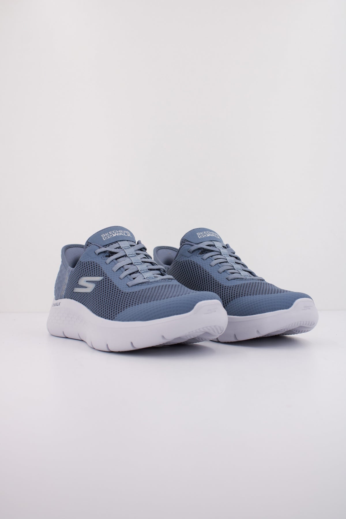 SKECHERS GO WALK FLEX GRAND ENTRY en color AZUL (2)