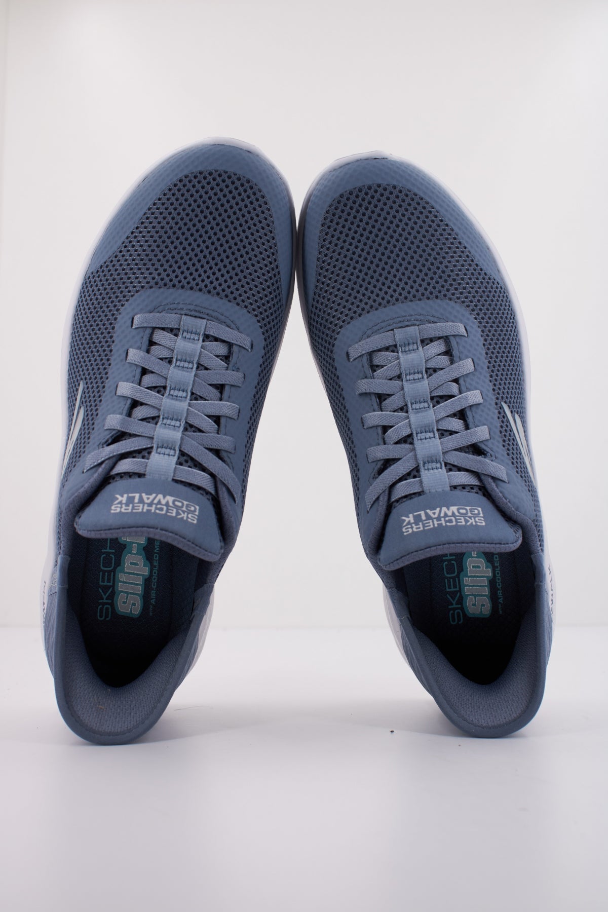 SKECHERS GO WALK FLEX GRAND ENTRY en color AZUL (3)