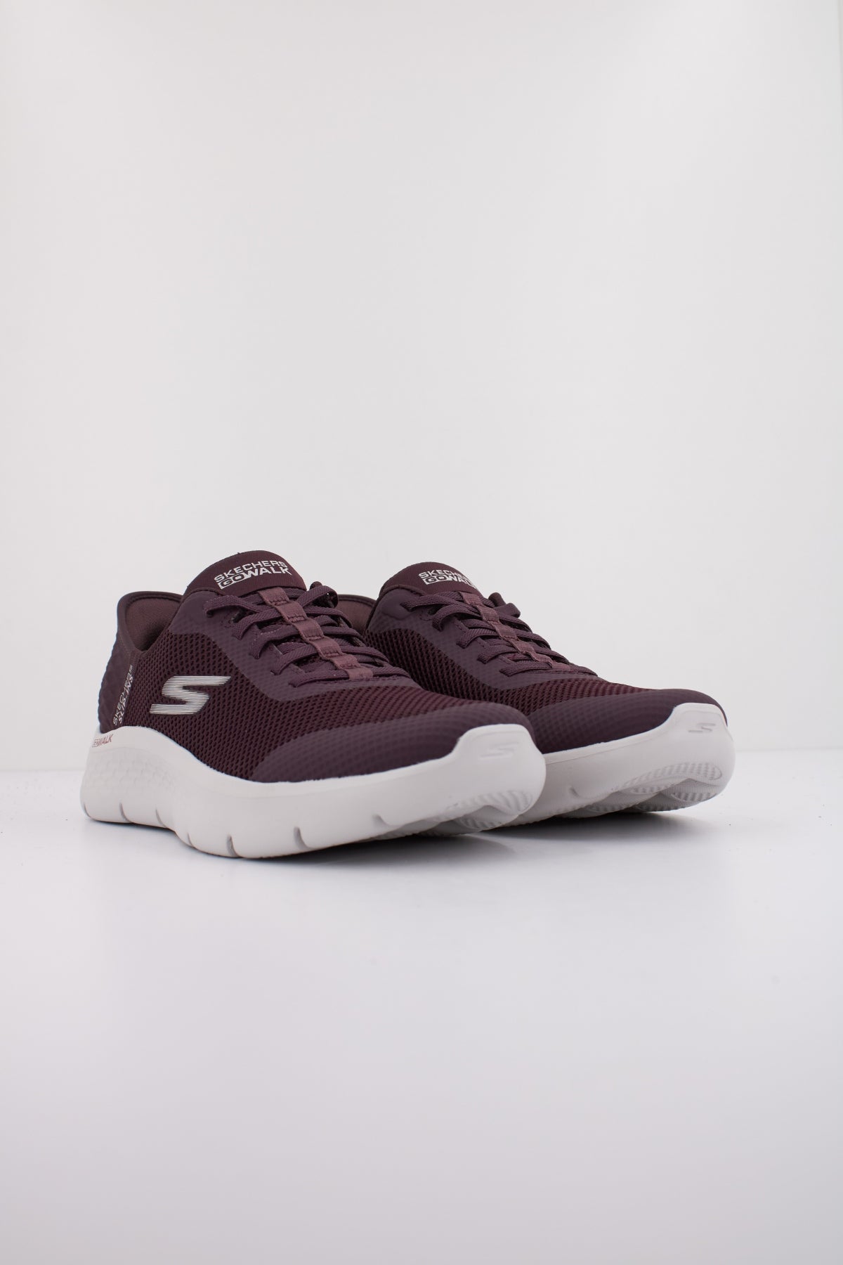 SKECHERS SLIP-INS GO WALK FLEX en color BURDEOS (2)