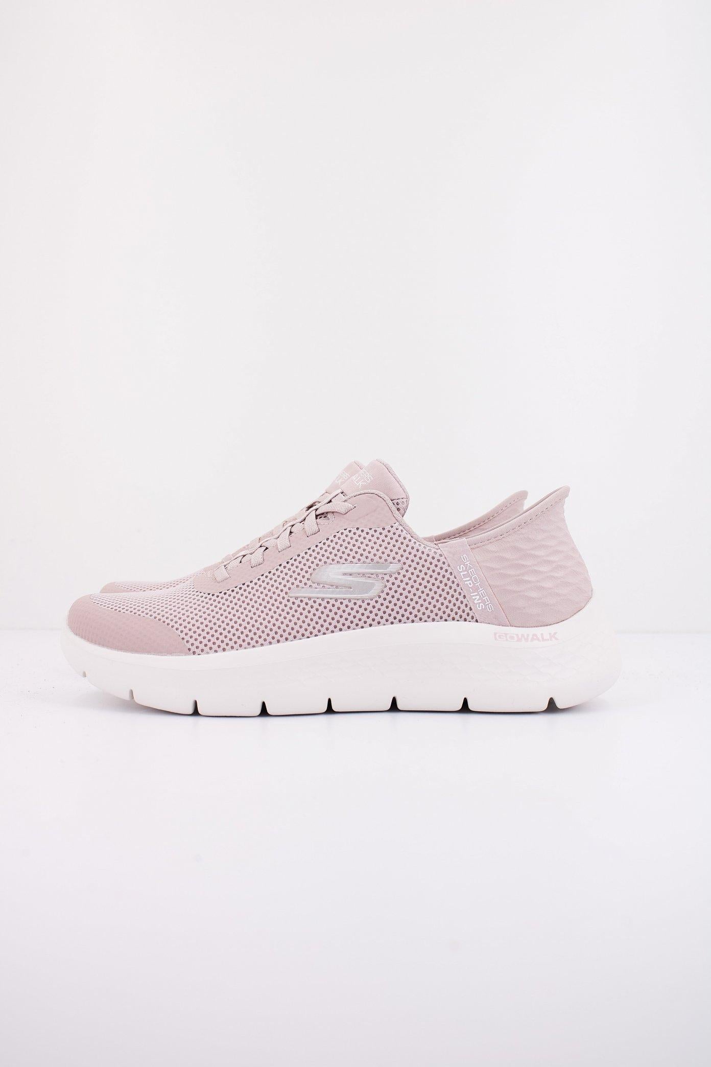 SKECHERS SLIP-INS  GO WALK FLEX en color ROSA  (1)