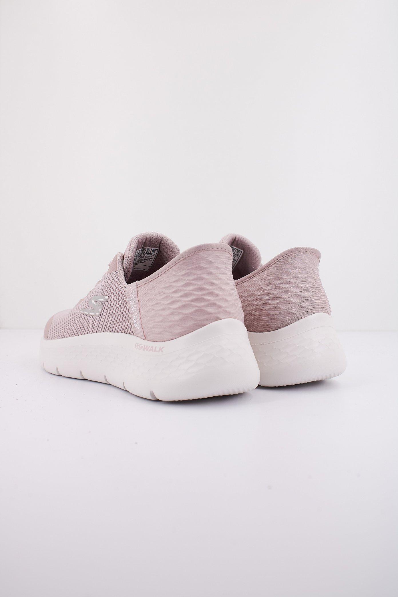 SKECHERS GO WALK FLEX GRAND ENTRY en color ROSA (3)