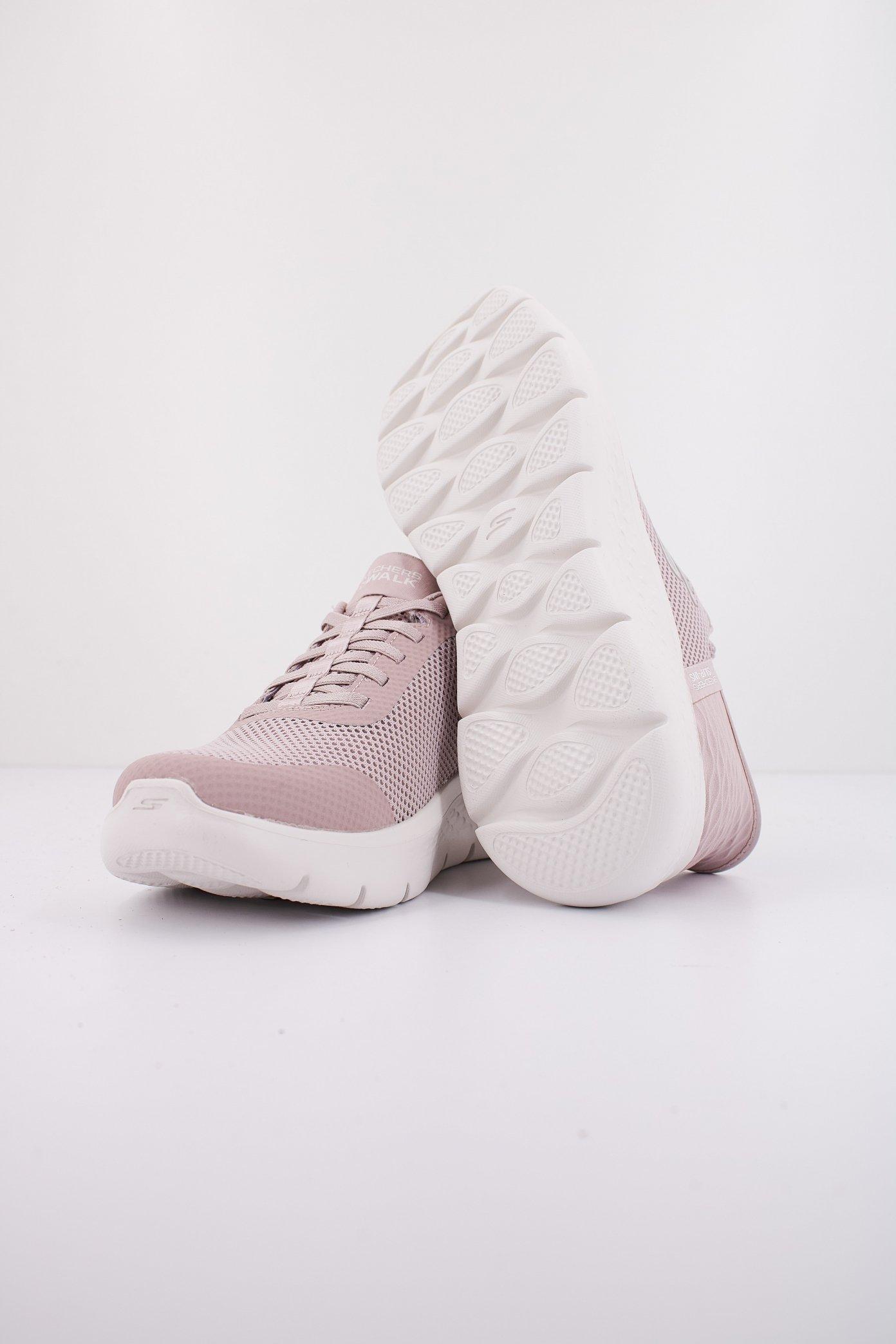 SKECHERS GO WALK FLEX GRAND ENTRY en color ROSA (4)