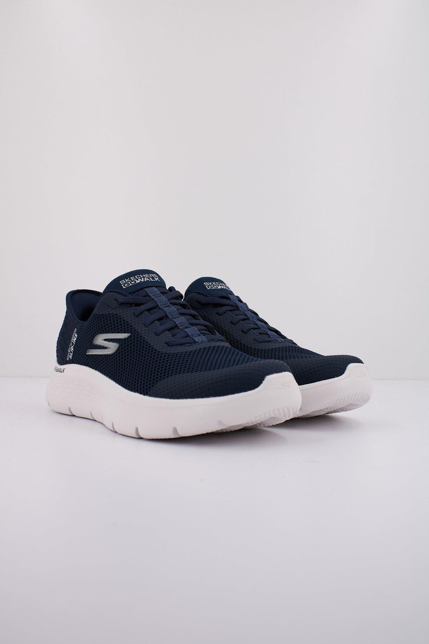 SKECHERS GO WALK FLEX GRAND ENTRY en color AZUL (2)