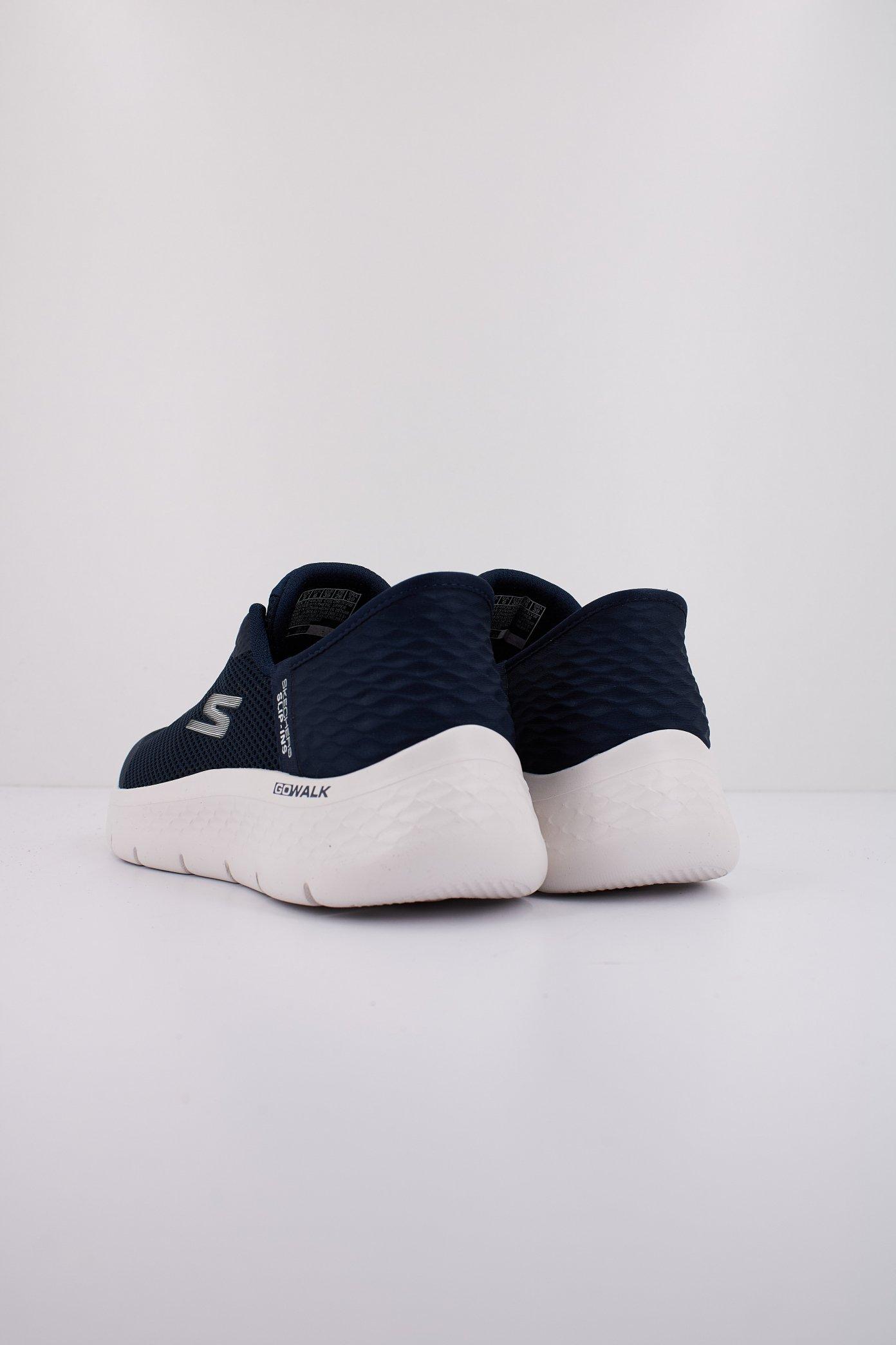 SKECHERS GO WALK FLEX GRAND ENTRY en color AZUL (3)