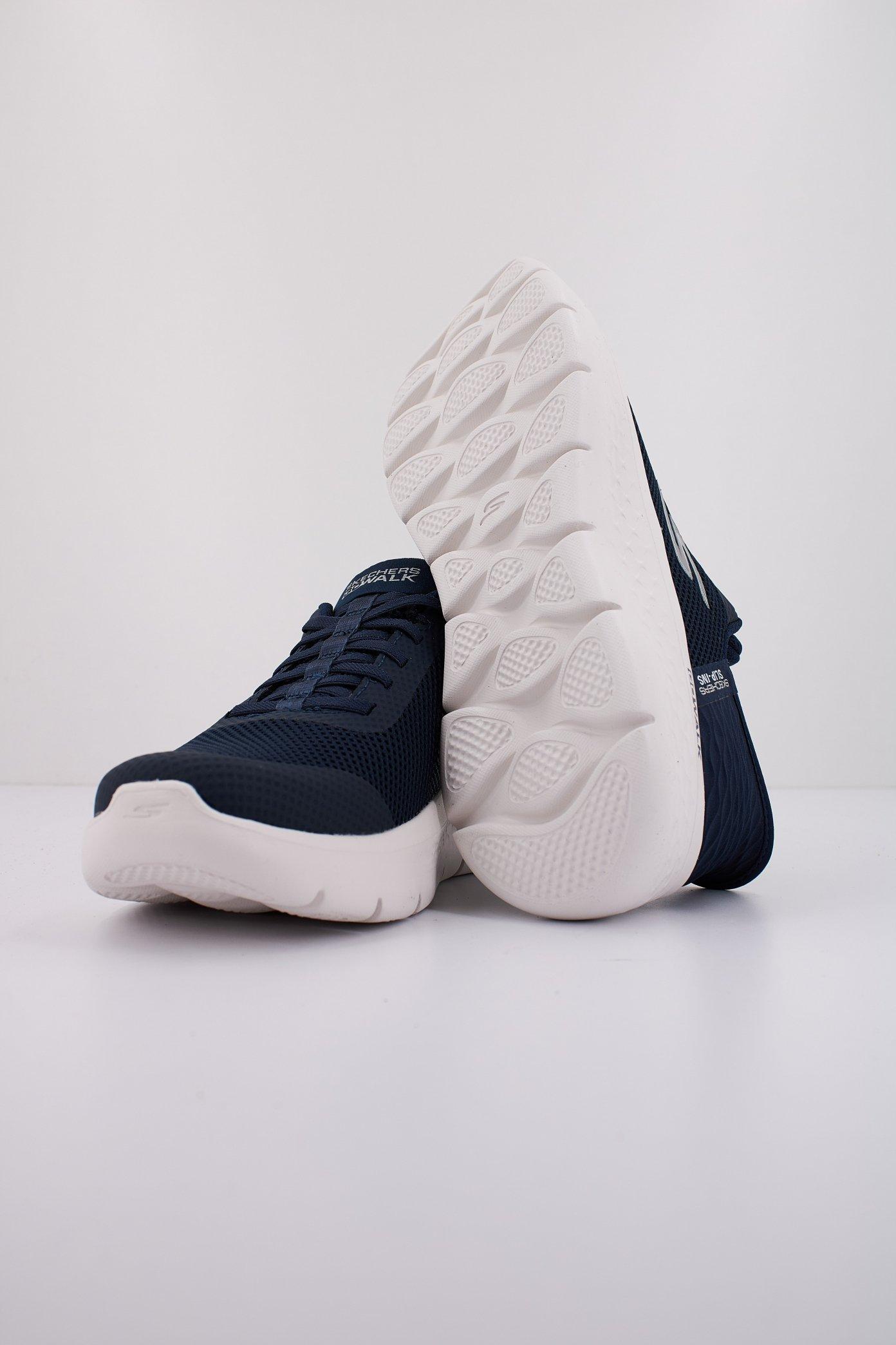 SKECHERS GO WALK FLEX GRAND ENTRY en color AZUL (4)