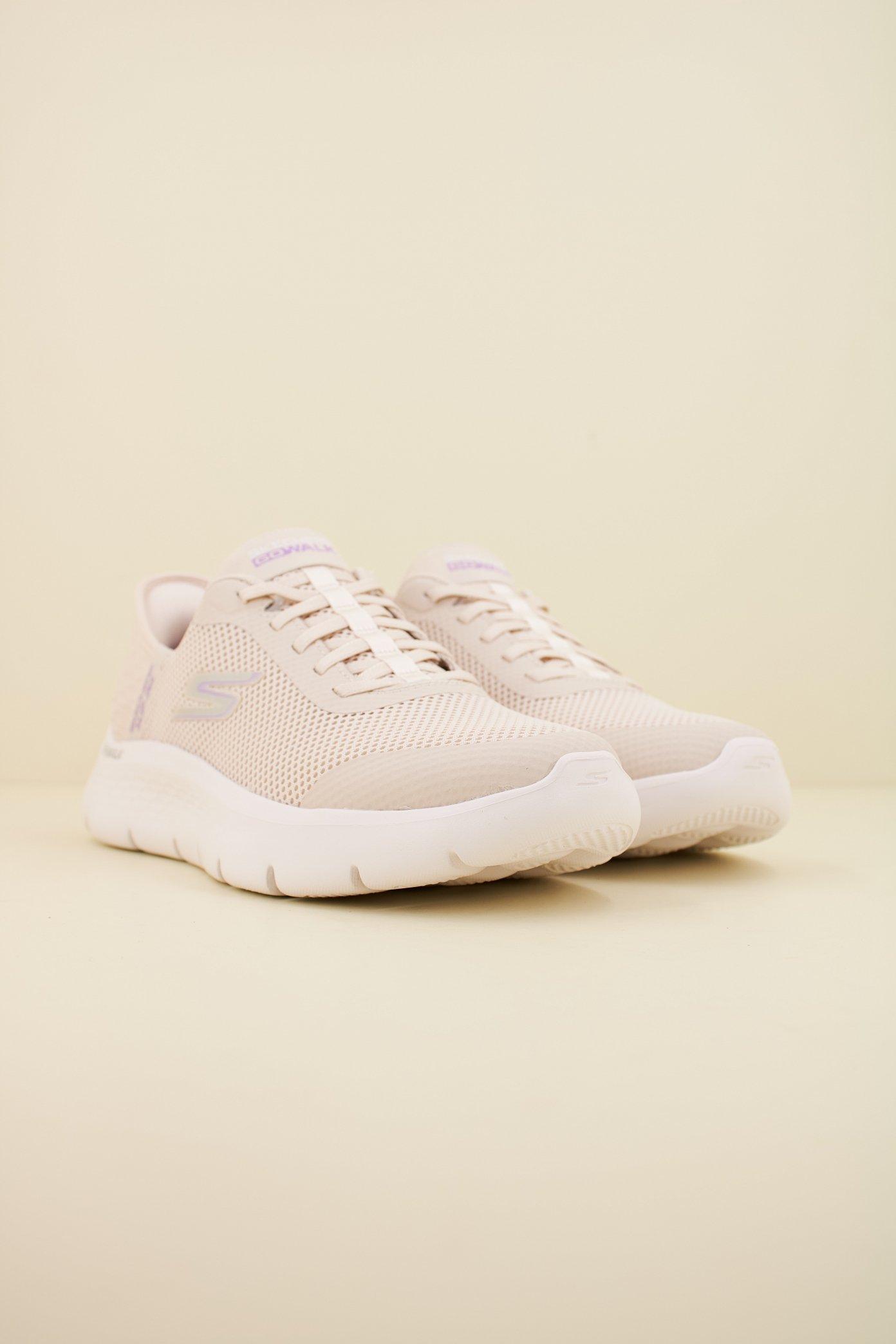 SKECHERS GO WALK FLEX GRAND ENTRY en color BEIS (2)