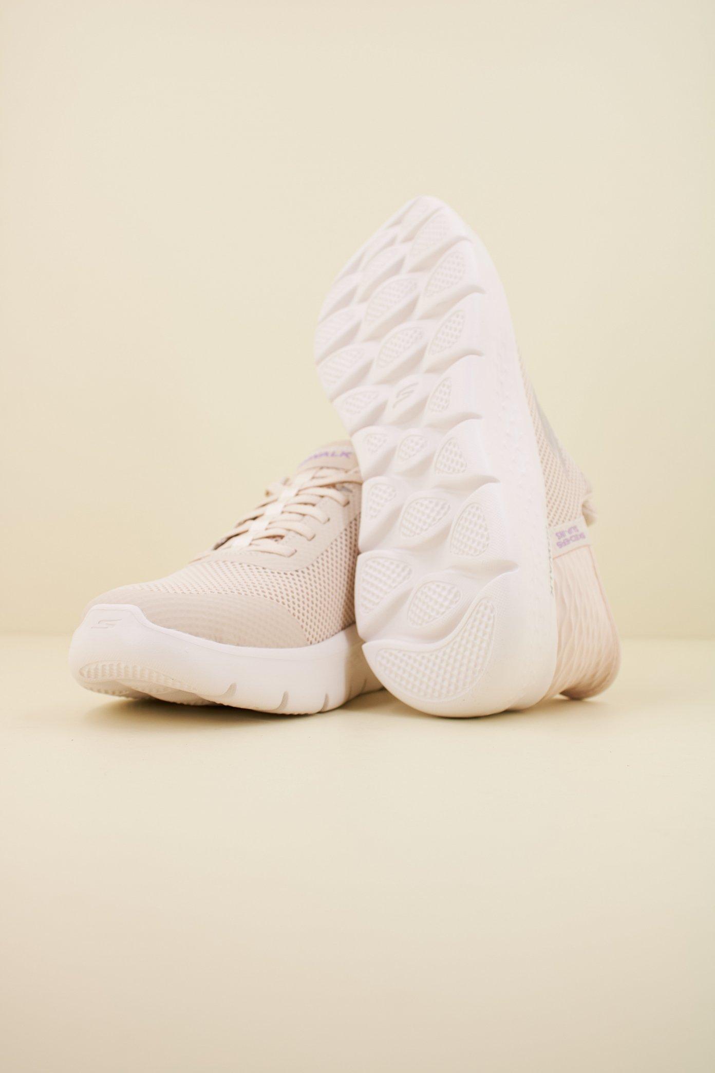 SKECHERS GO WALK FLEX GRAND ENTRY en color BEIS (4)