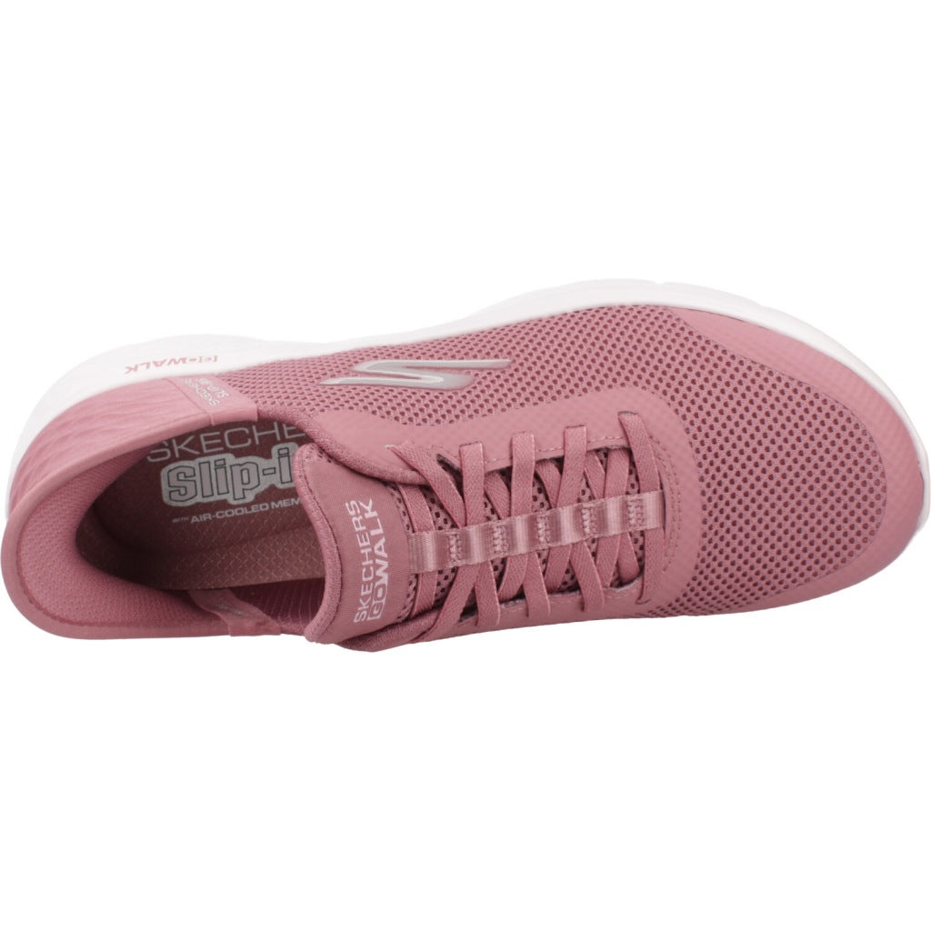 SKECHERS SLIP-INS GO WALK FLEX en color ROSA (7)
