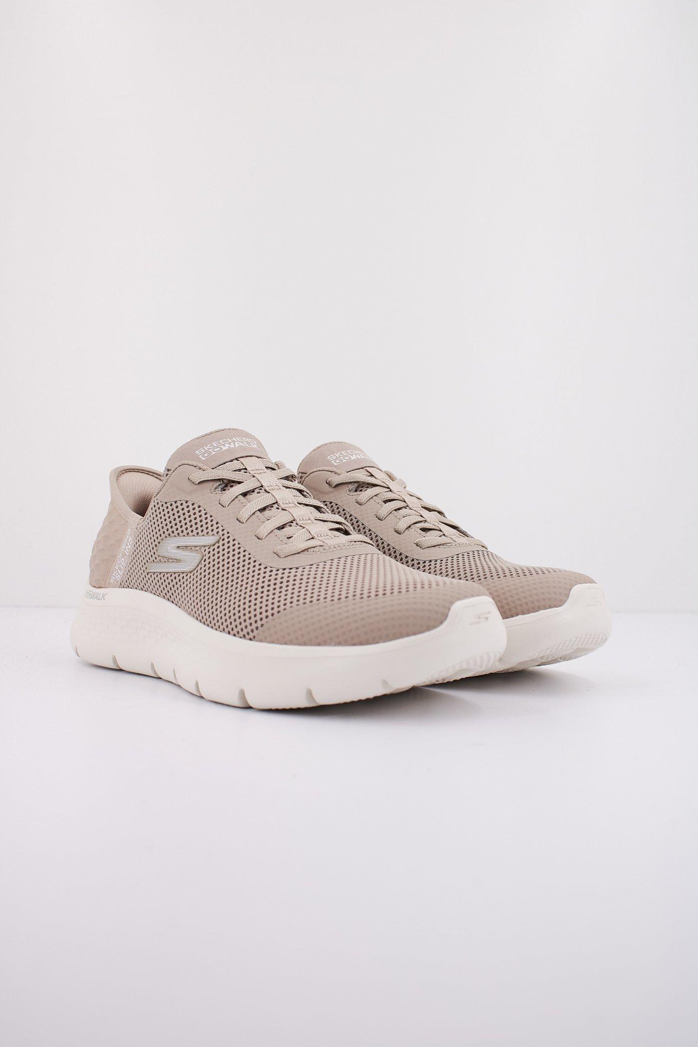 SKECHERS SLIP-INS GO WALK FLEX en color MARRON (2)