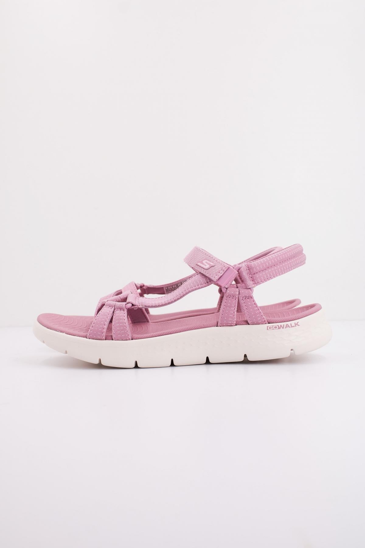SKECHERS GO WALK FLEX SANDAL en color ROSA (1)