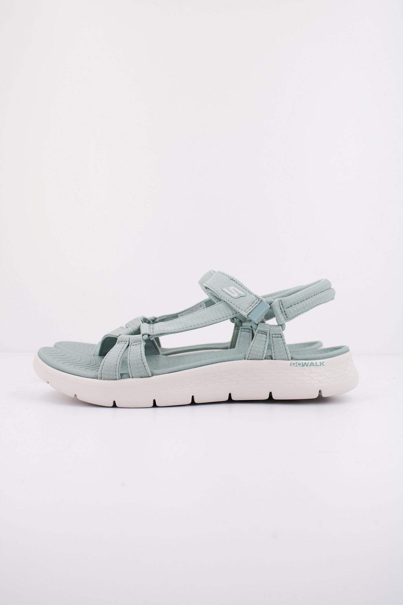 SKECHERS GO WALK FLEX SANDAL en color AZUL (1)