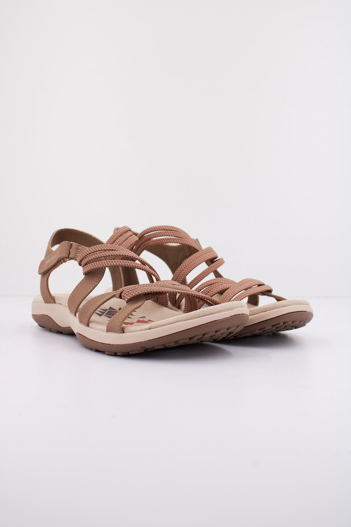 SKECHERS REGGAE SLIM - SUMMER OF FUN en color MARRON (2)