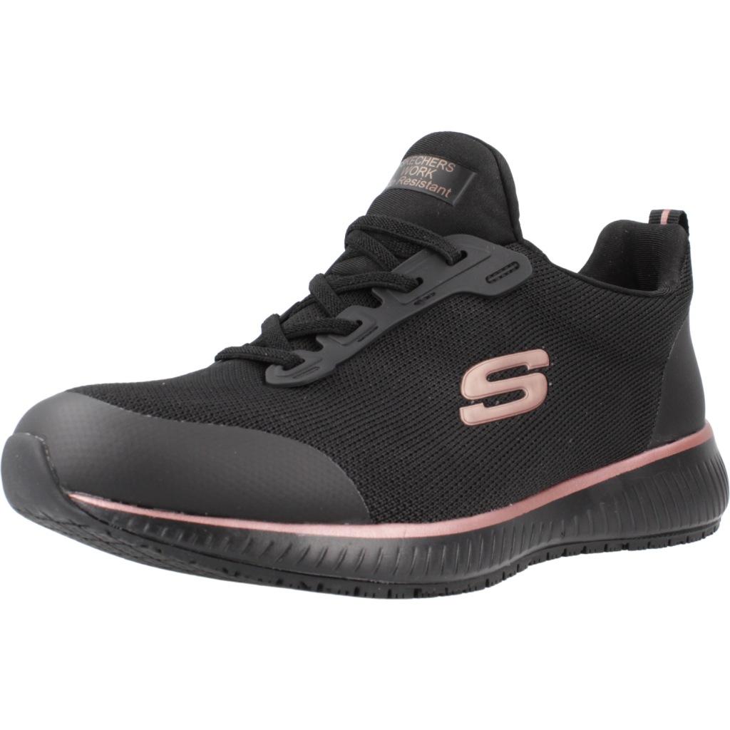 SKECHERS SQUAD en color NEGRO (1)