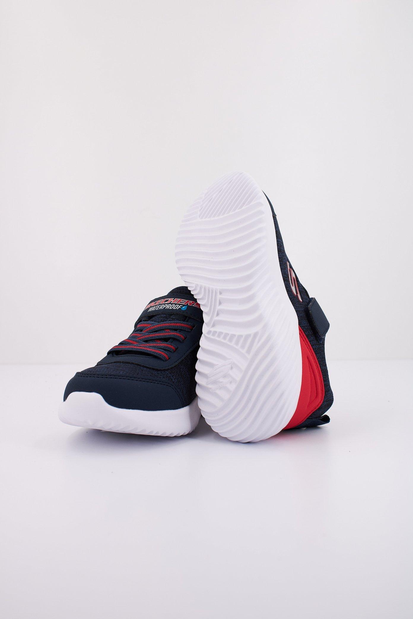 SKECHERS BOUNDER-DRIPPER DROP en color AZUL (5)