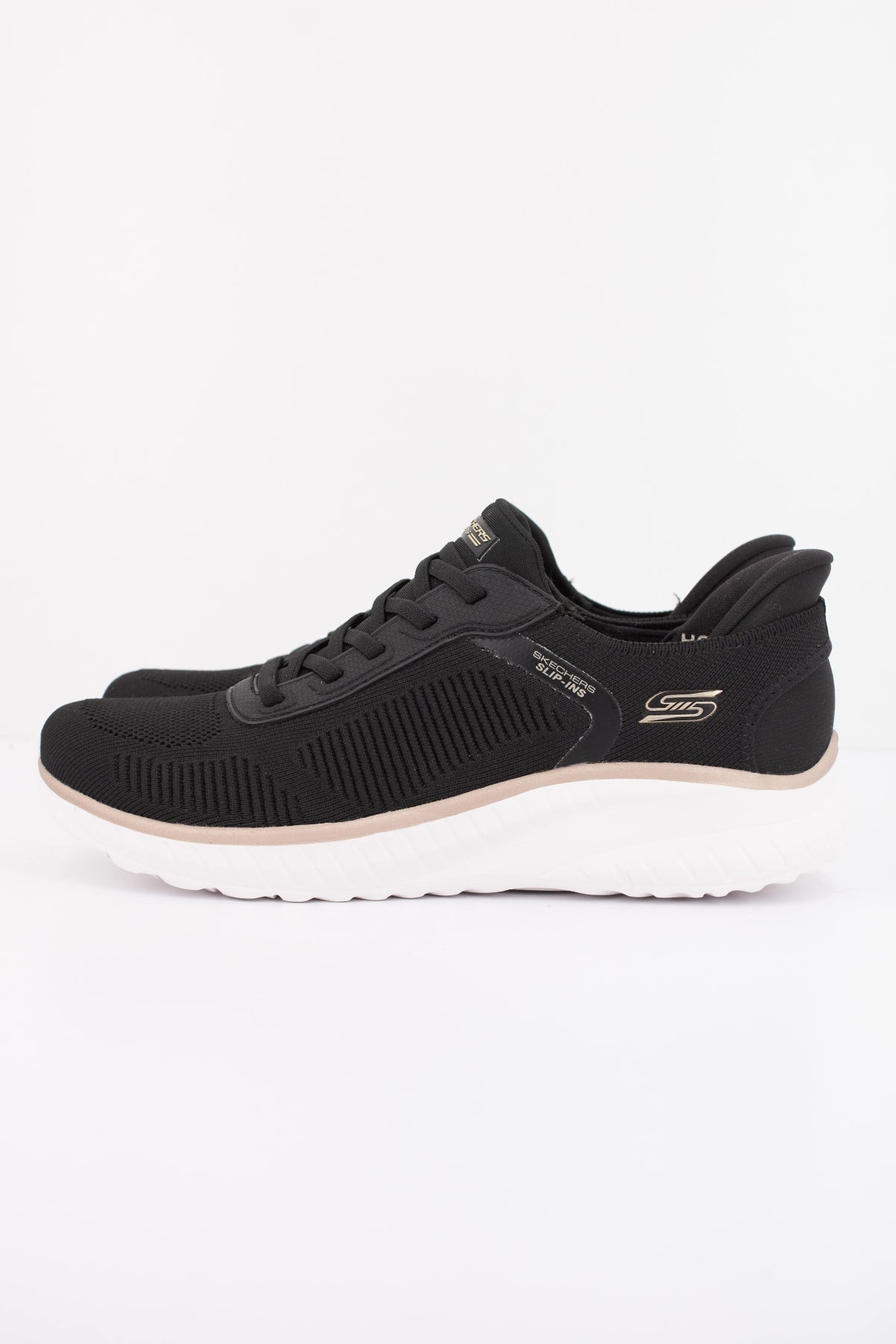 SKECHERS SLIP-INS BOBS SQUAD CHAOS - C en color NEGRO (1)