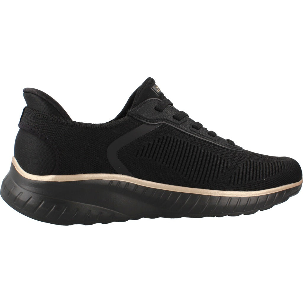 SKECHERS BOBS SQUAD CHAOS CURRENT en color NEGRO (4)