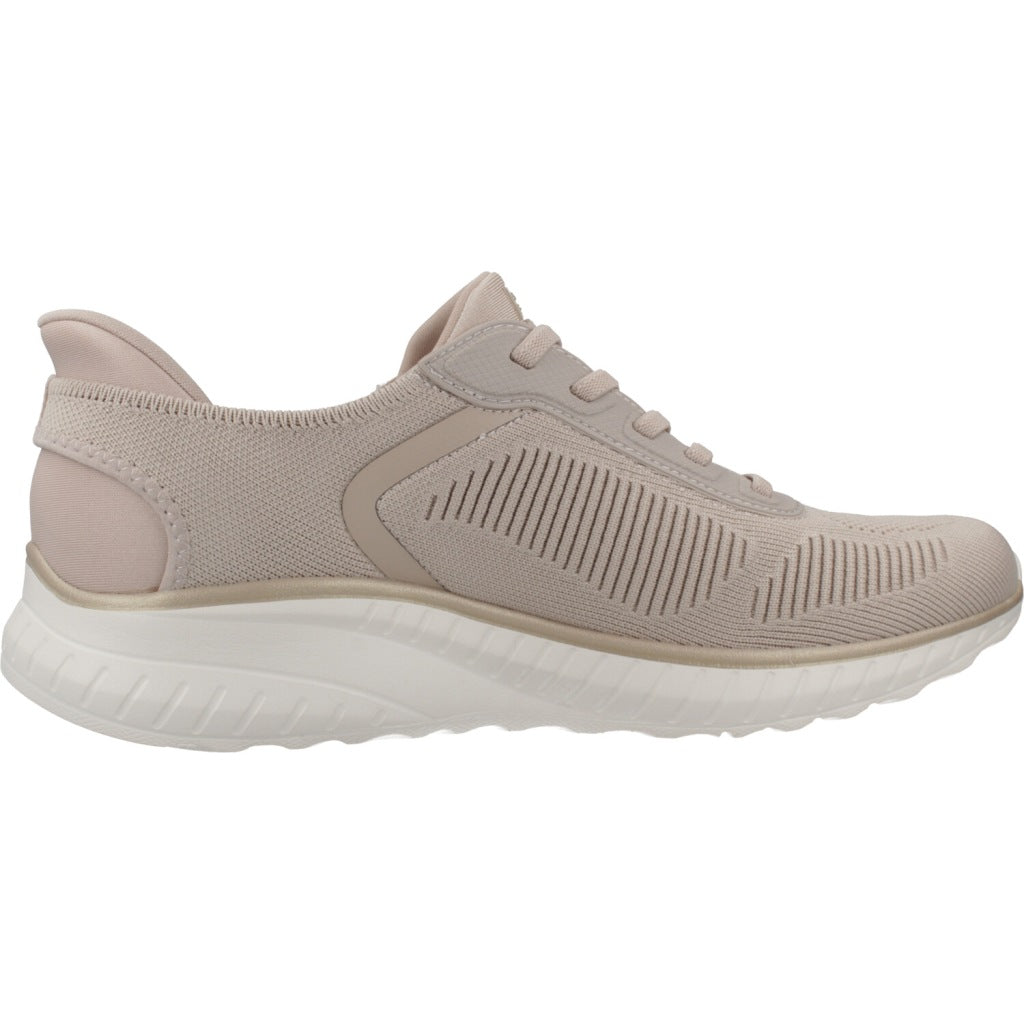 SKECHERS SLIP-INS BOBS SQUAD CHAOS - C en color ROSA (4)