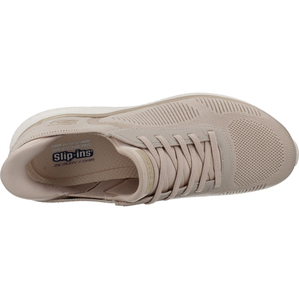 SKECHERS SLIP-INS BOBS SQUAD CHAOS - C en color ROSA (7)