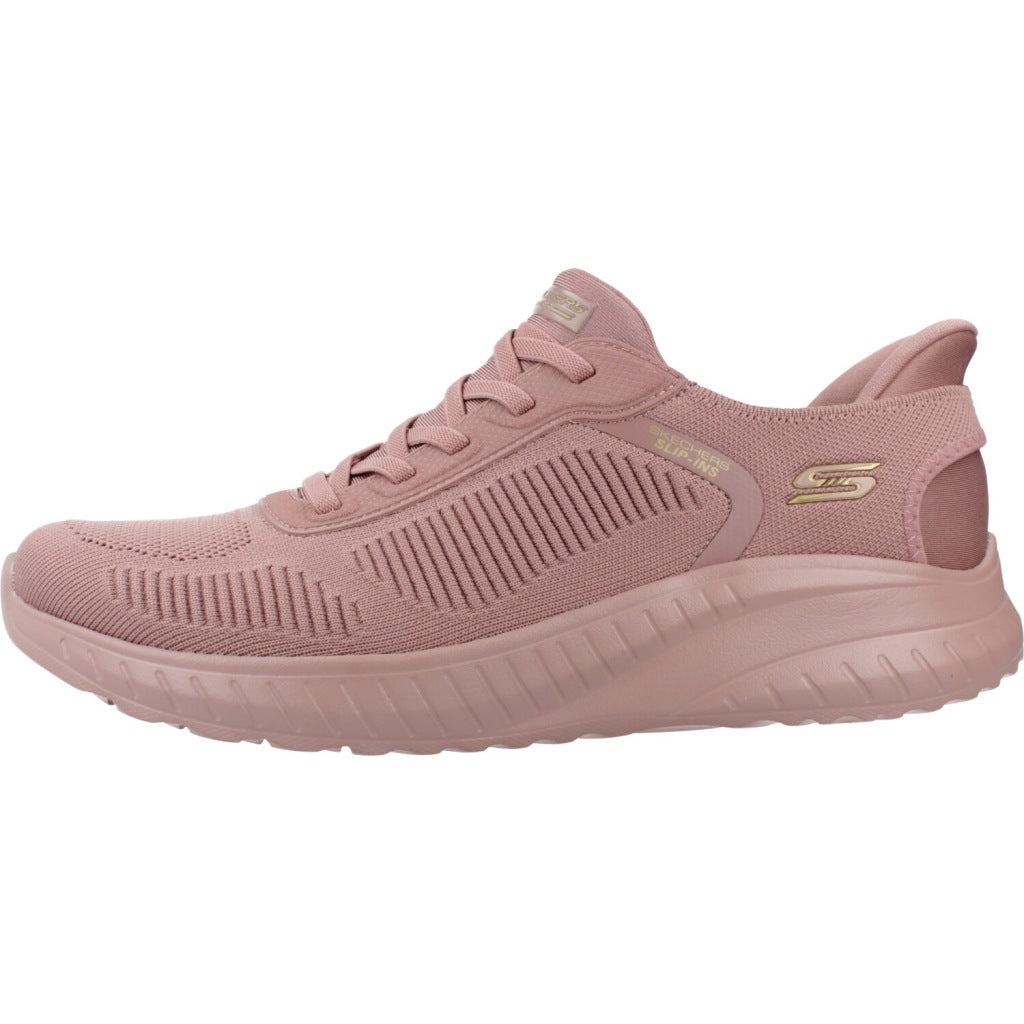 SKECHERS BOBS SQUAD CHAOS - C en color ROSA (2)
