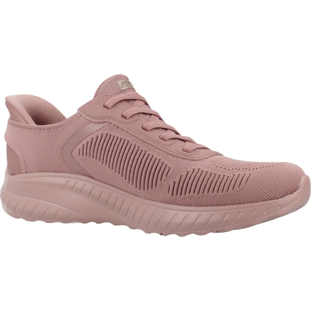 SKECHERS BOBS SQUAD CHAOS - C en color ROSA (5)