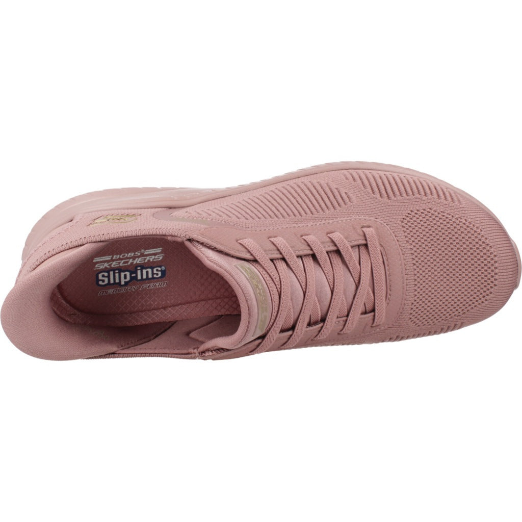 SKECHERS BOBS SQUAD CHAOS - C en color ROSA (7)