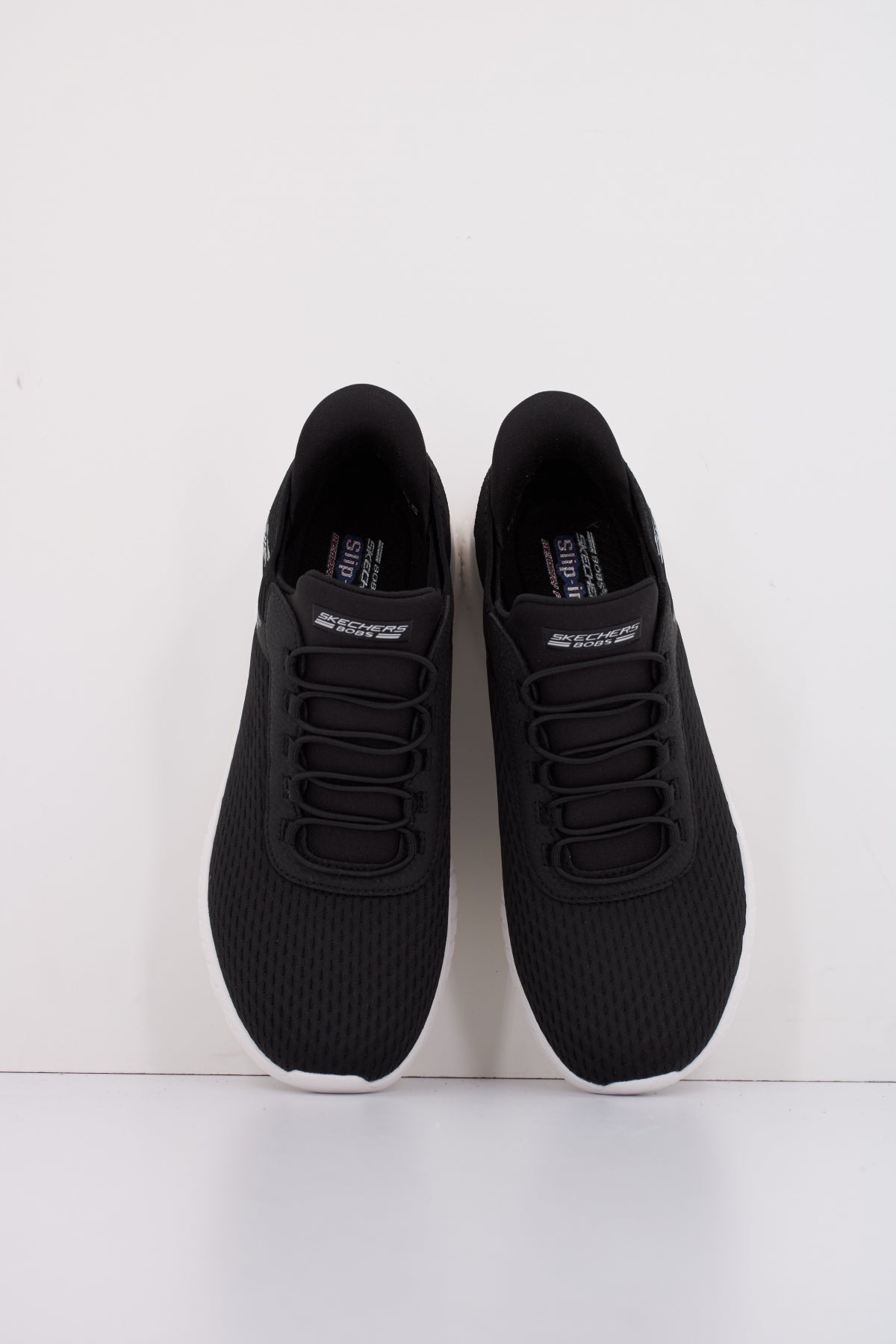 SKECHERS BOBS SQUAD CHAOS SLIP-INS en color NEGRO (3)
