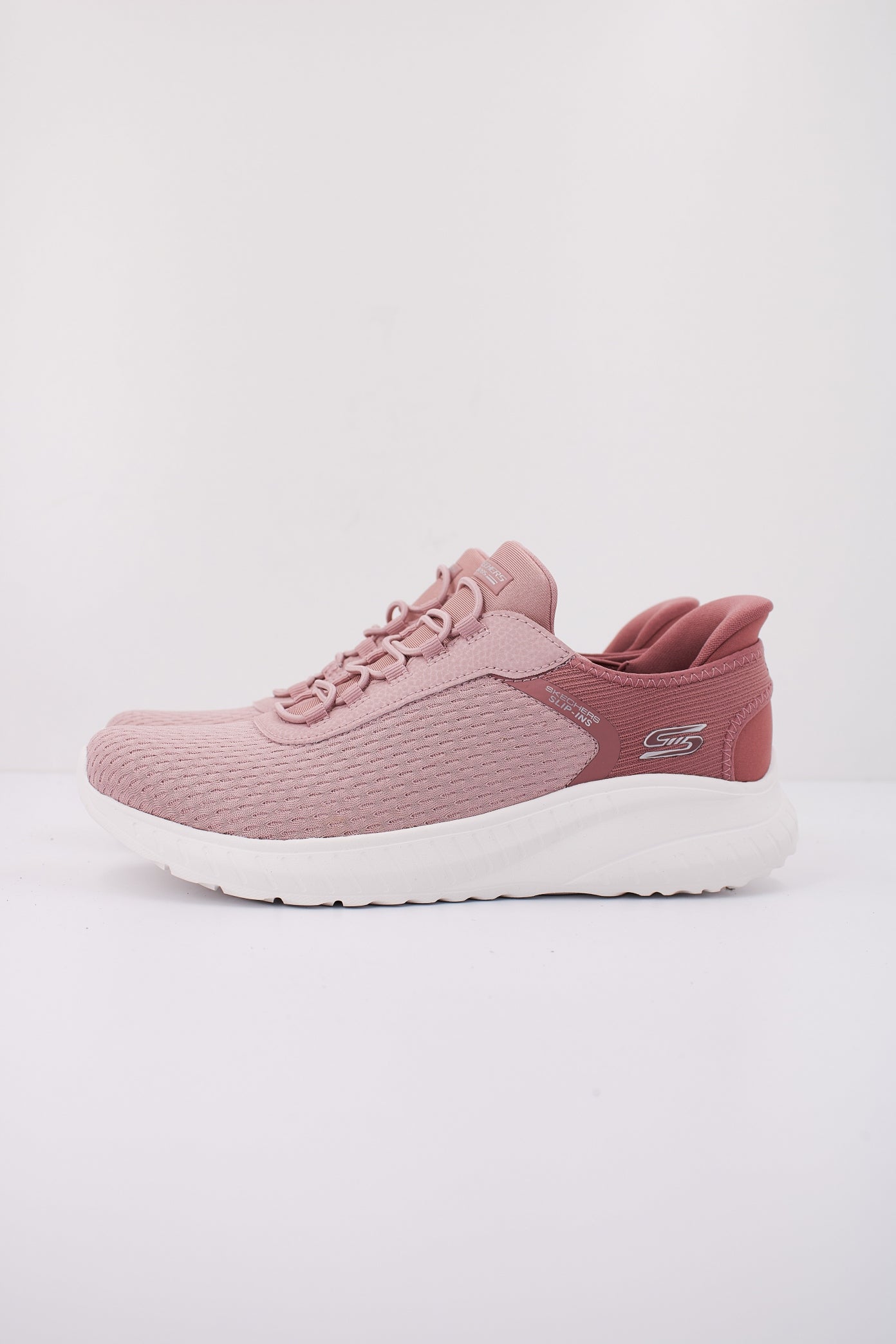 SKECHERS BOBS SQUAD CHAOS - I slip-ins en color ROSA (1)