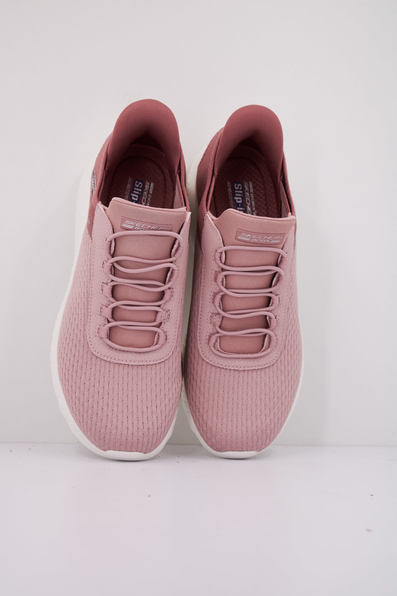 SKECHERS BOBS SQUAD CHAOS - I slip-ins en color ROSA (3)