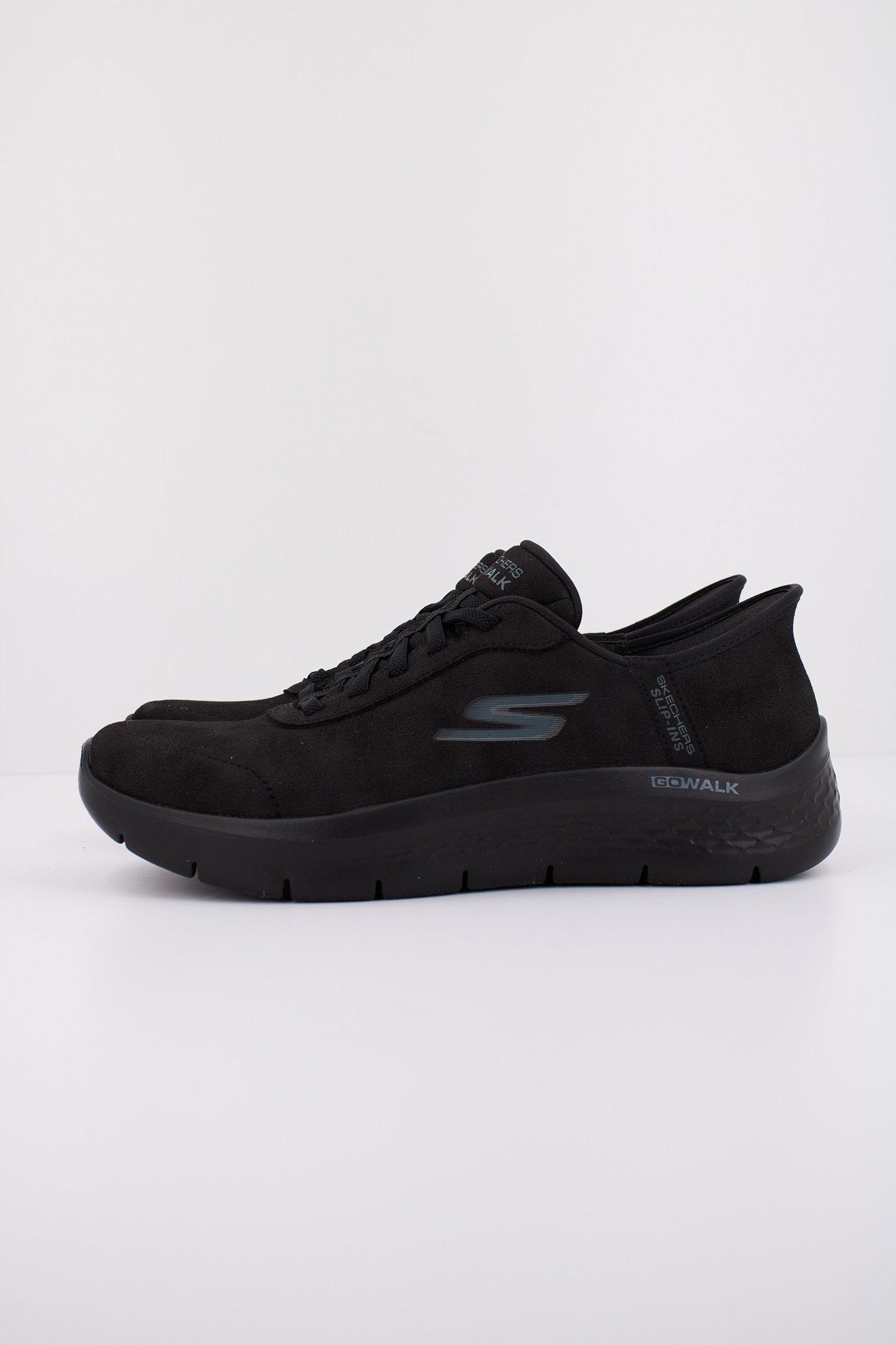 SKECHERS GO WALK FLEX - MALI SLIP-INS en color NEGRO (1)