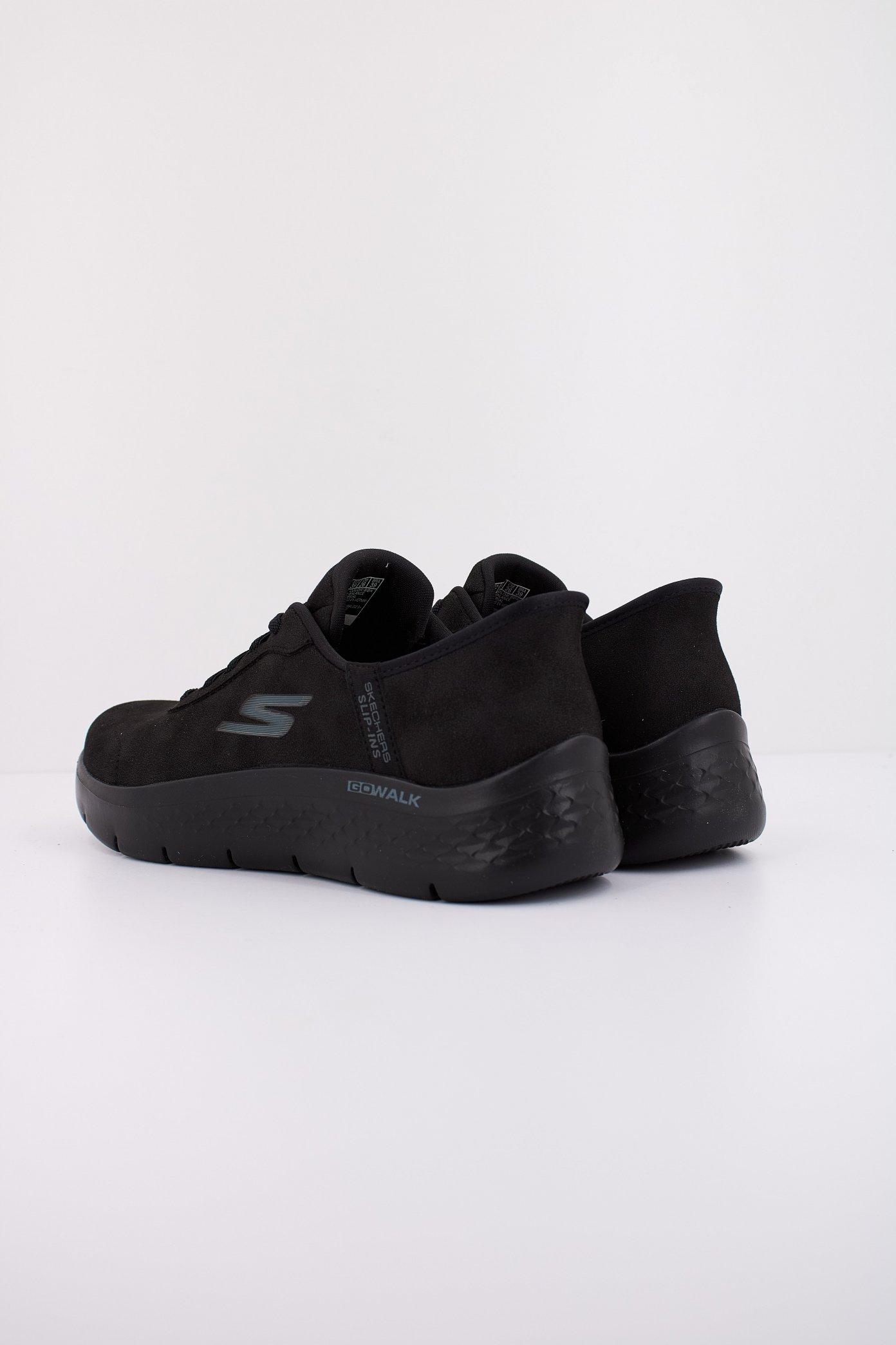 SKECHERS GO WALK FLEX - MALI SLIP-INS en color NEGRO (4)