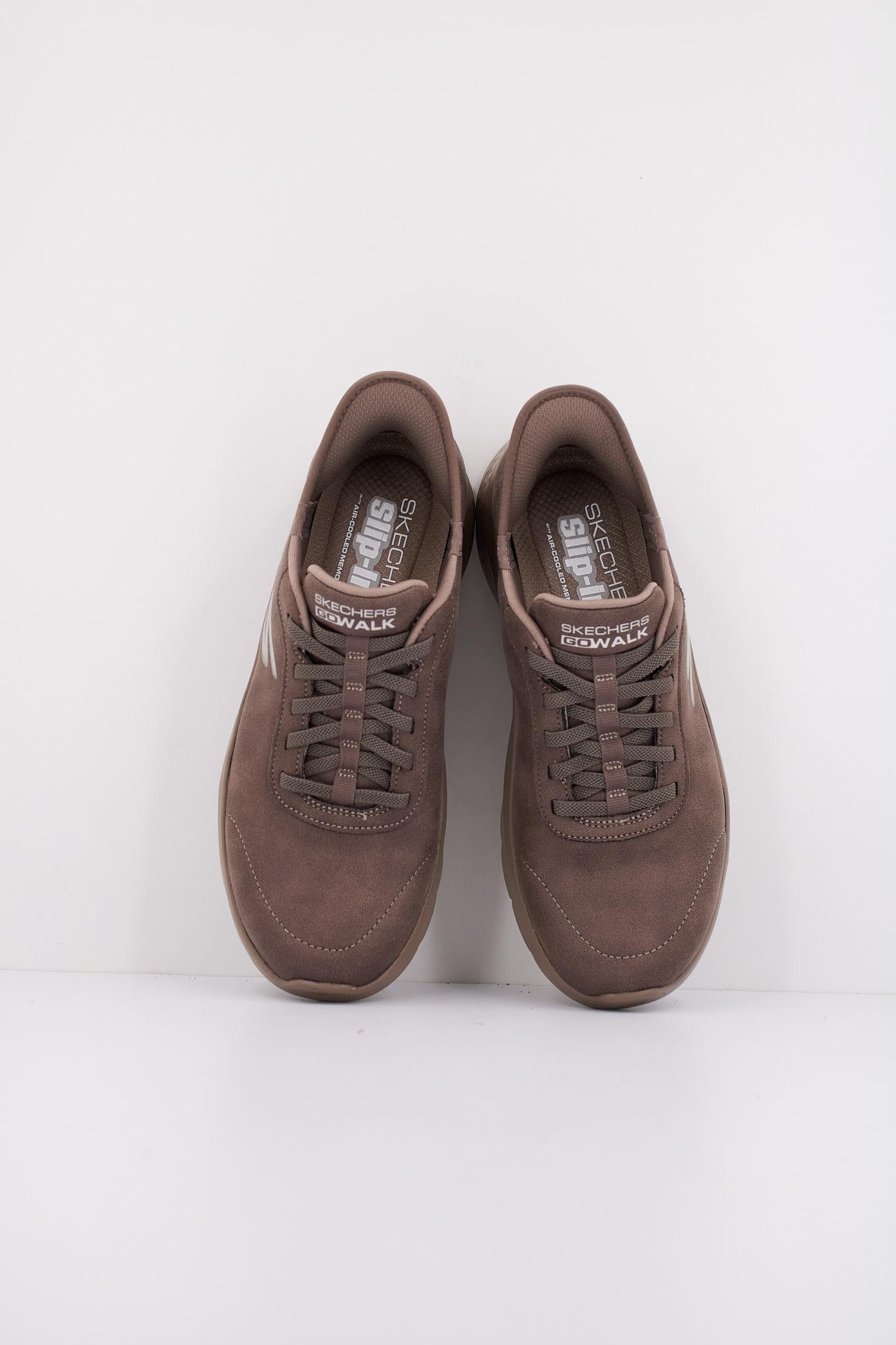 SKECHERS GO WALK FLEX - MALI SLIP-INS en color MARRON (2)