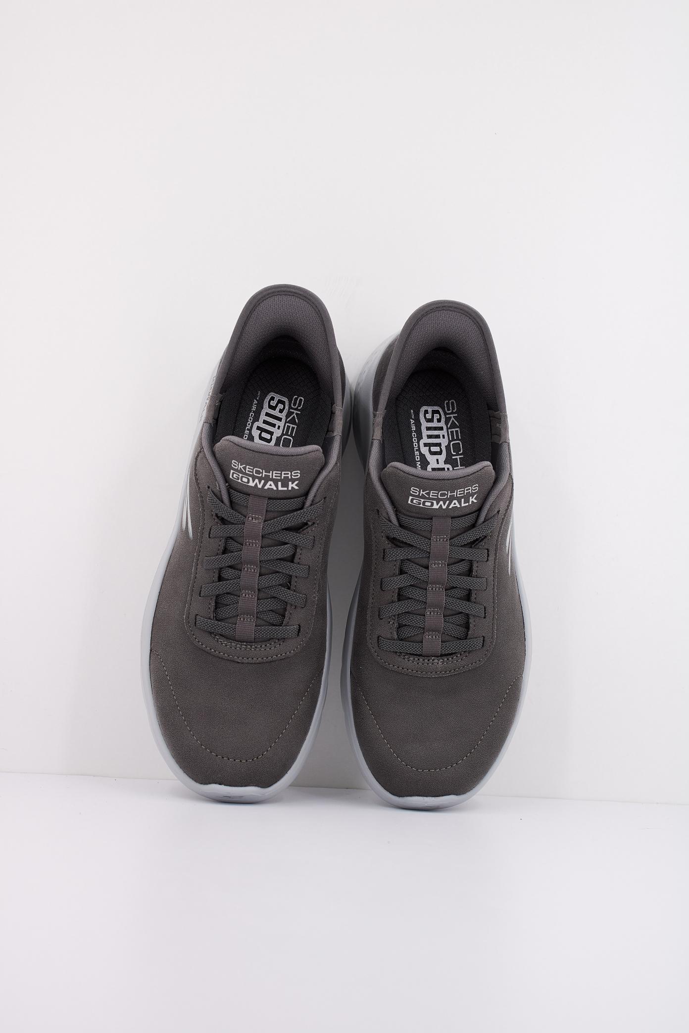 SKECHERS GO WALK FLEX - MALI SLIP-INS en color GRIS (3)