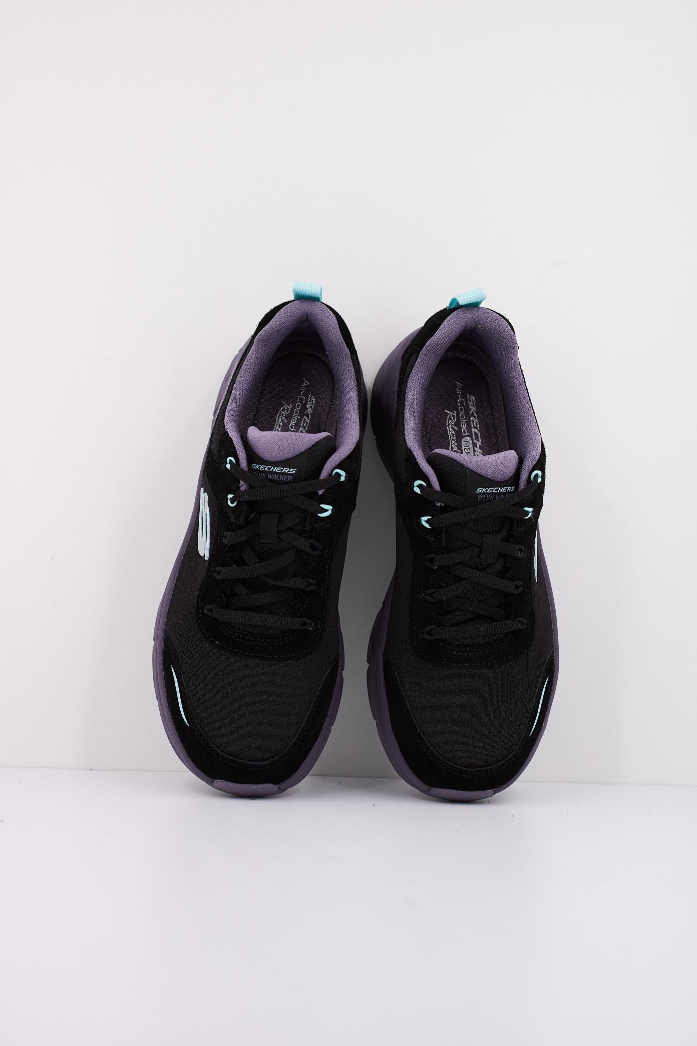 SKECHERS D'LUX WALKER .-AUT en color NEGRO (3)