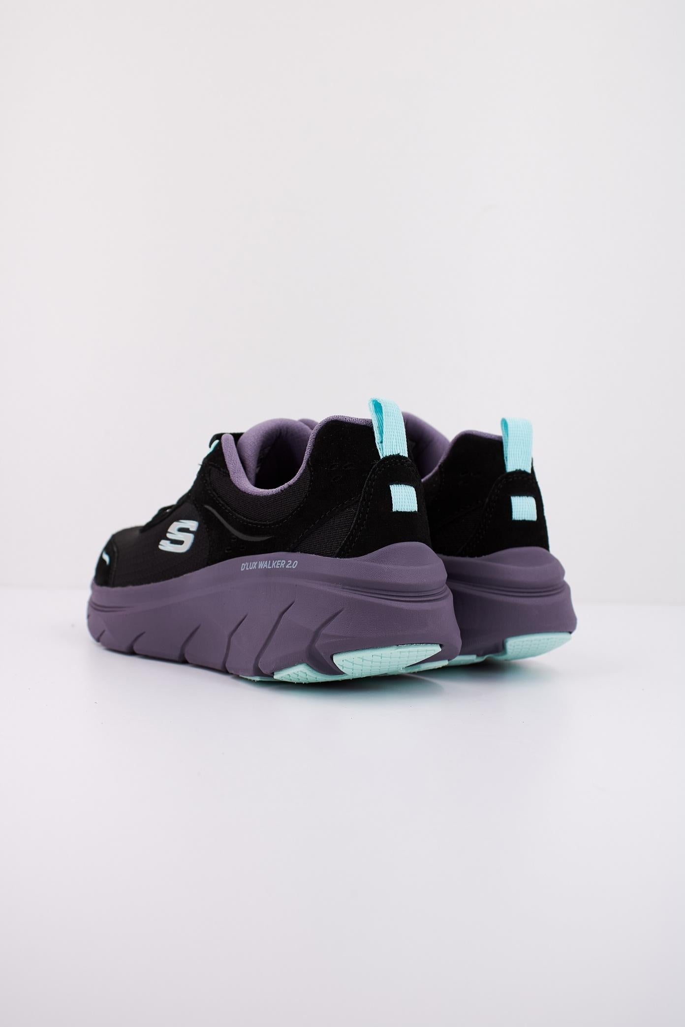 SKECHERS D'LUX WALKER .-AUT en color NEGRO (4)