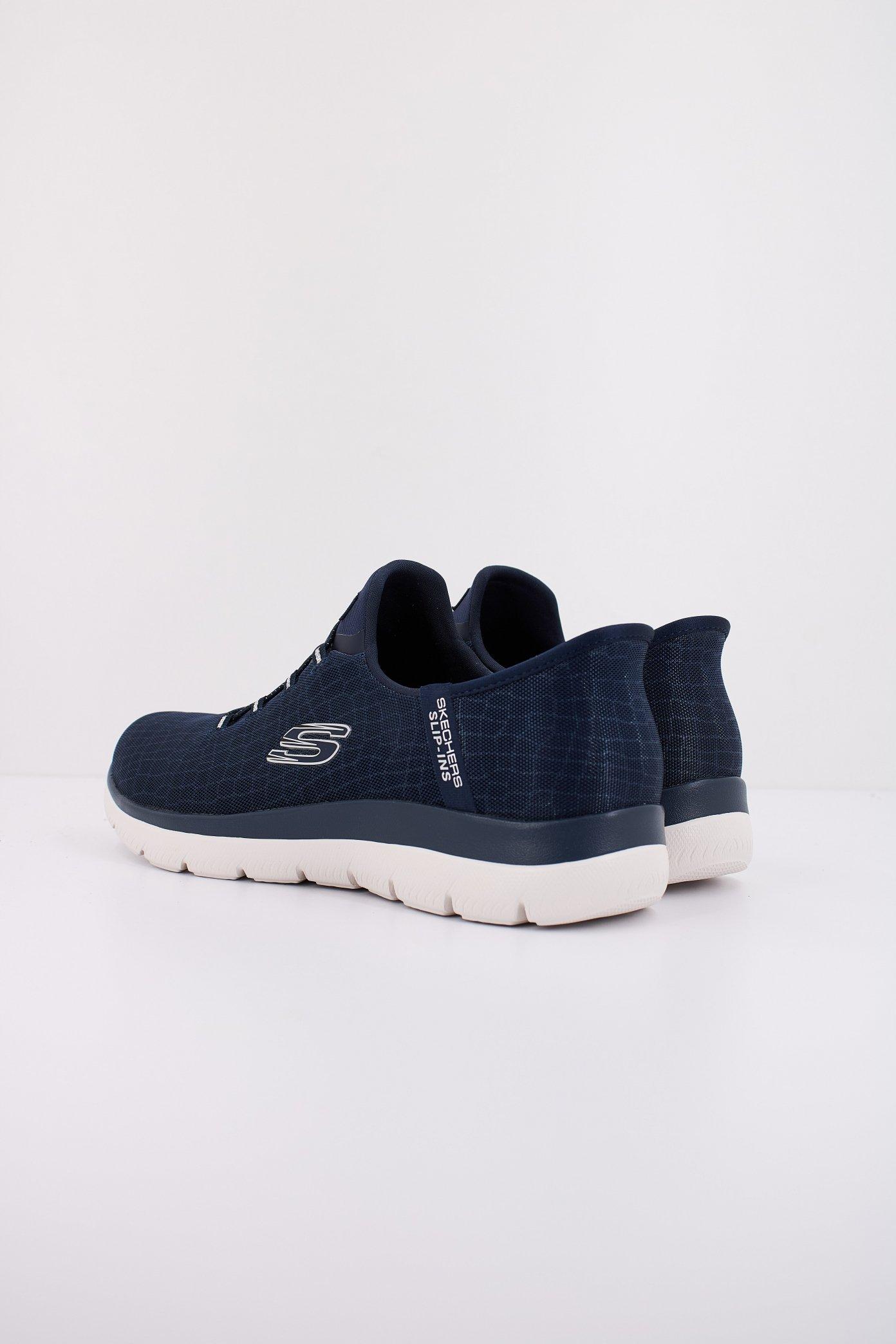 SKECHERS SUMMITS-CLASSY NIGHT SLIP-INS en color AZUL (4)