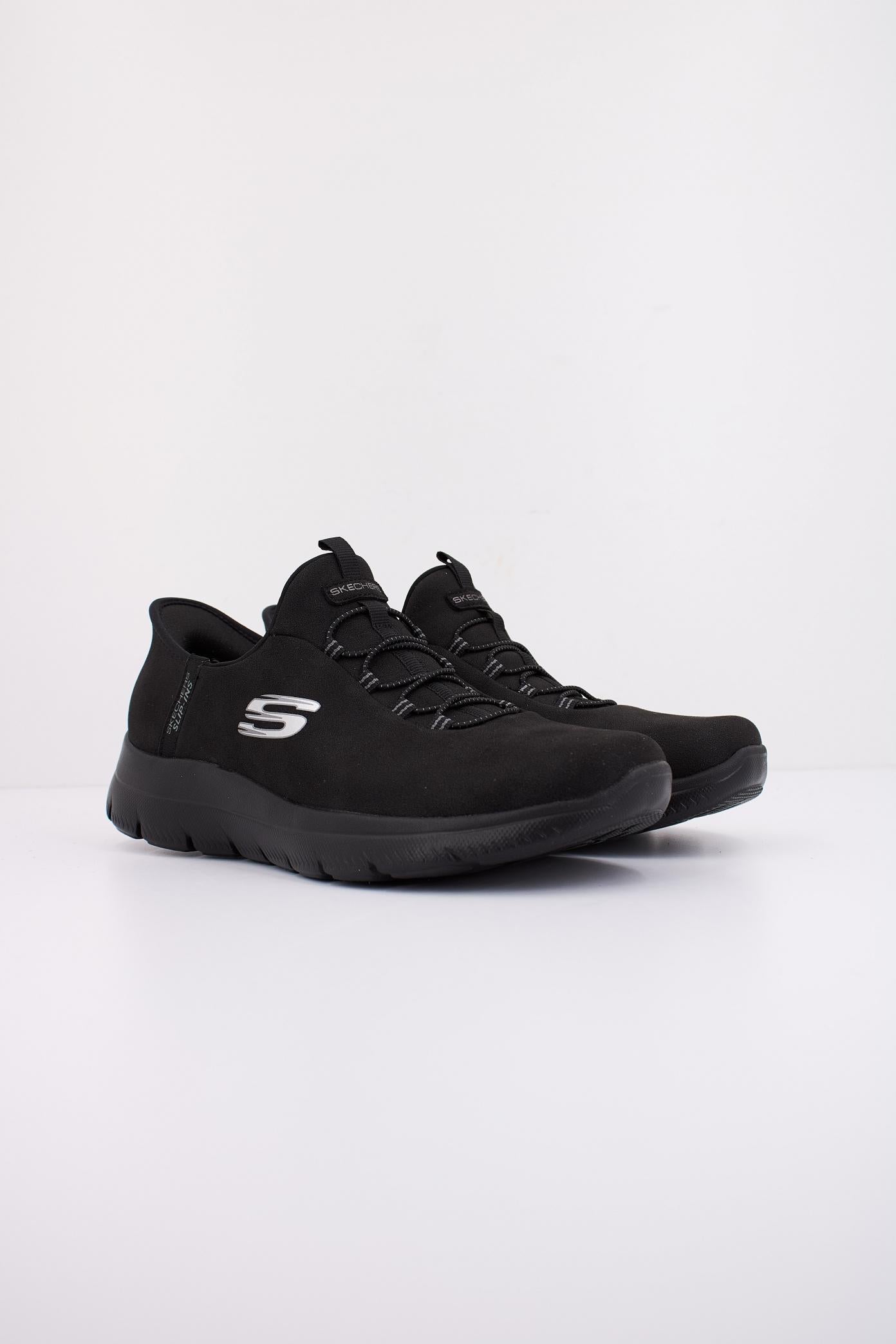SKECHERS SUMMITS-UNKNOWN TRAI SLIP-INS en color NEGRO (2)