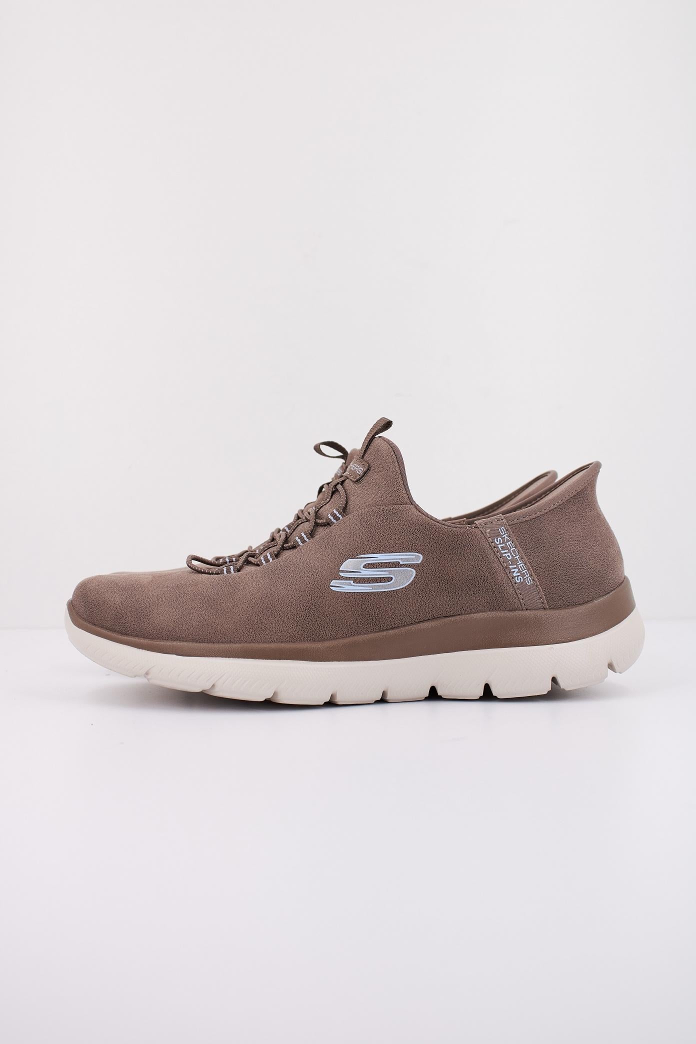 SKECHERS SUMMITS-UNKNOWN TRAI SLIP-INS en color MARRON (1)