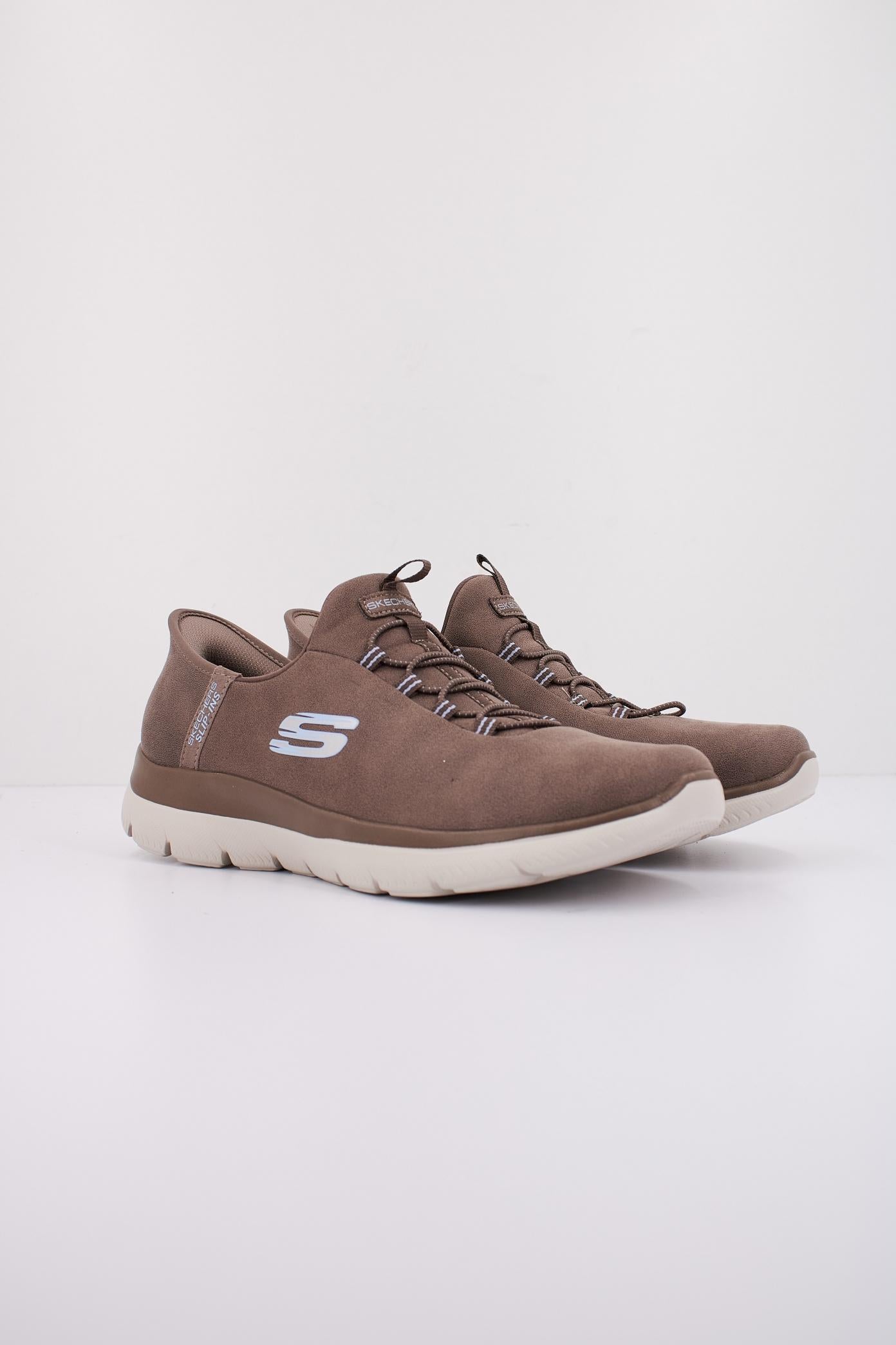 SKECHERS SUMMITS-UNKNOWN TRAI SLIP-INS en color MARRON (2)