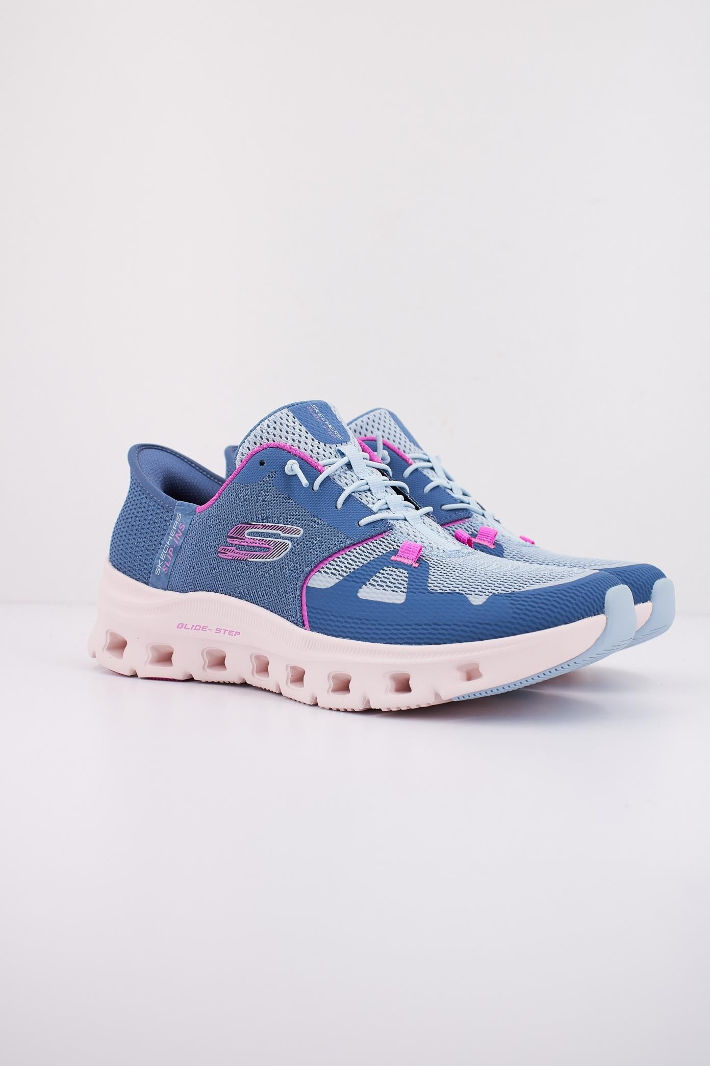 SKECHERS GLIDE STEP PRO en color AZUL (2)