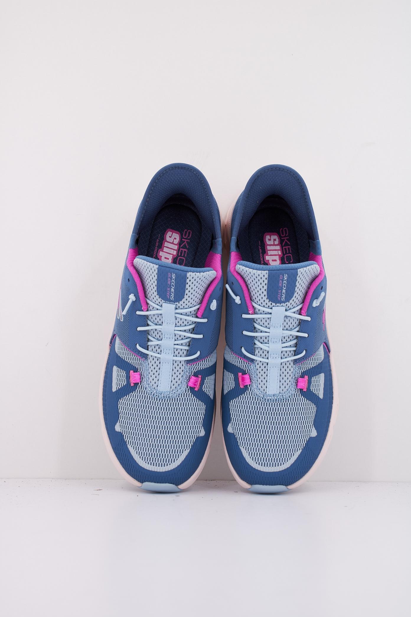 SKECHERS GLIDE STEP PRO en color AZUL (3)