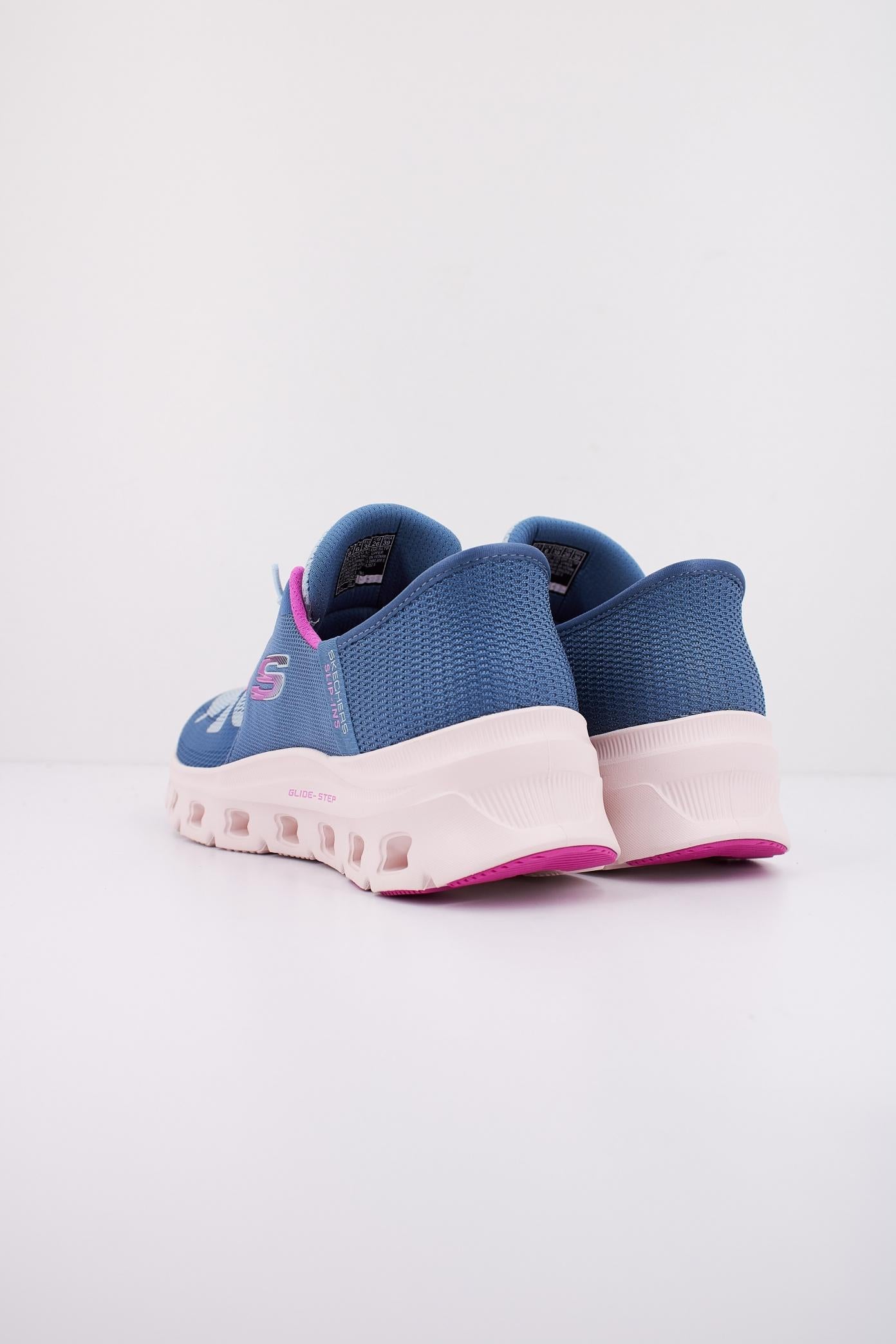 SKECHERS GLIDE STEP PRO en color AZUL (4)