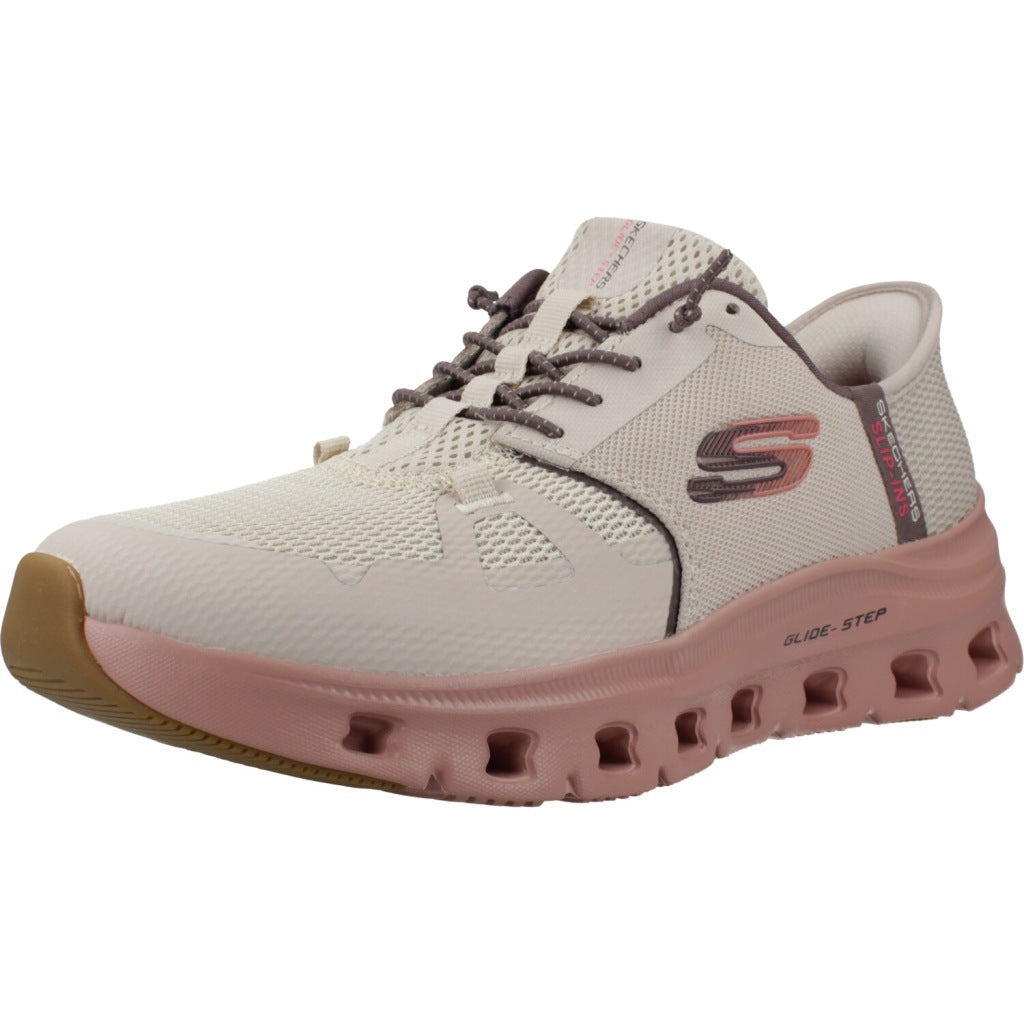 SKECHERS GLIDE STEP PRO en color MARRON CLARO (1)