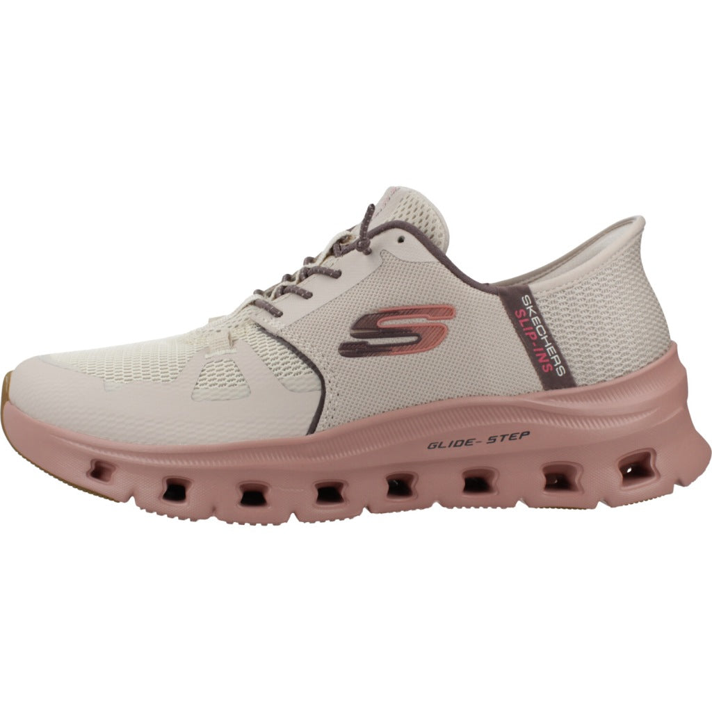 SKECHERS GLIDE STEP PRO en color MARRON CLARO (2)